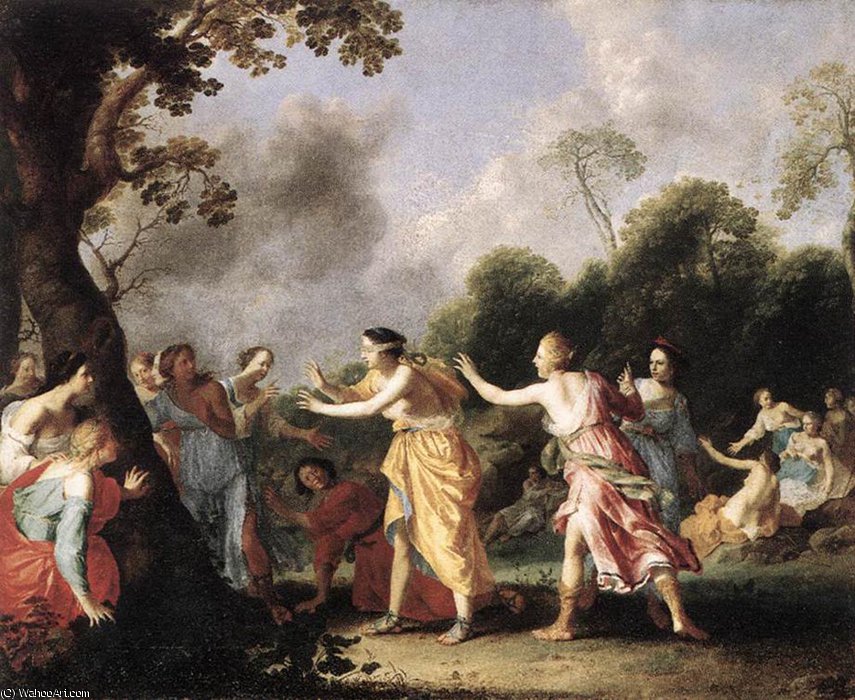 E Dirck Van Der Blind Mans Buff — Johann Liss