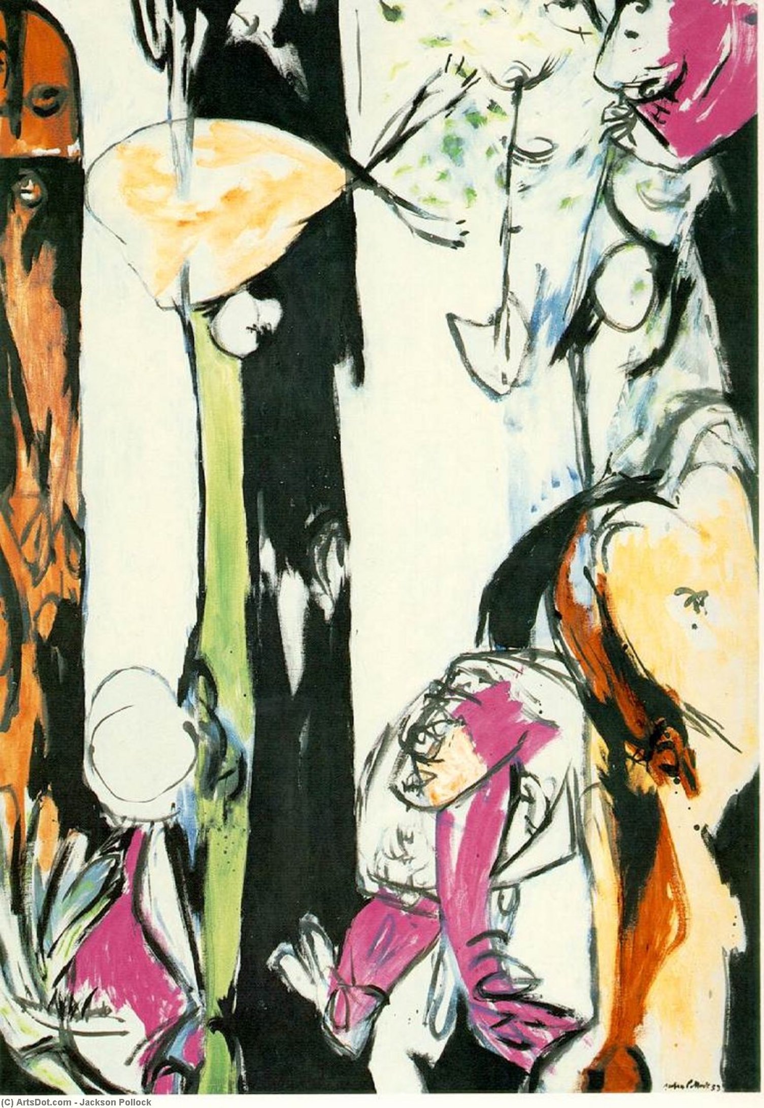 Pasqua E Il Totem — Jackson Pollock