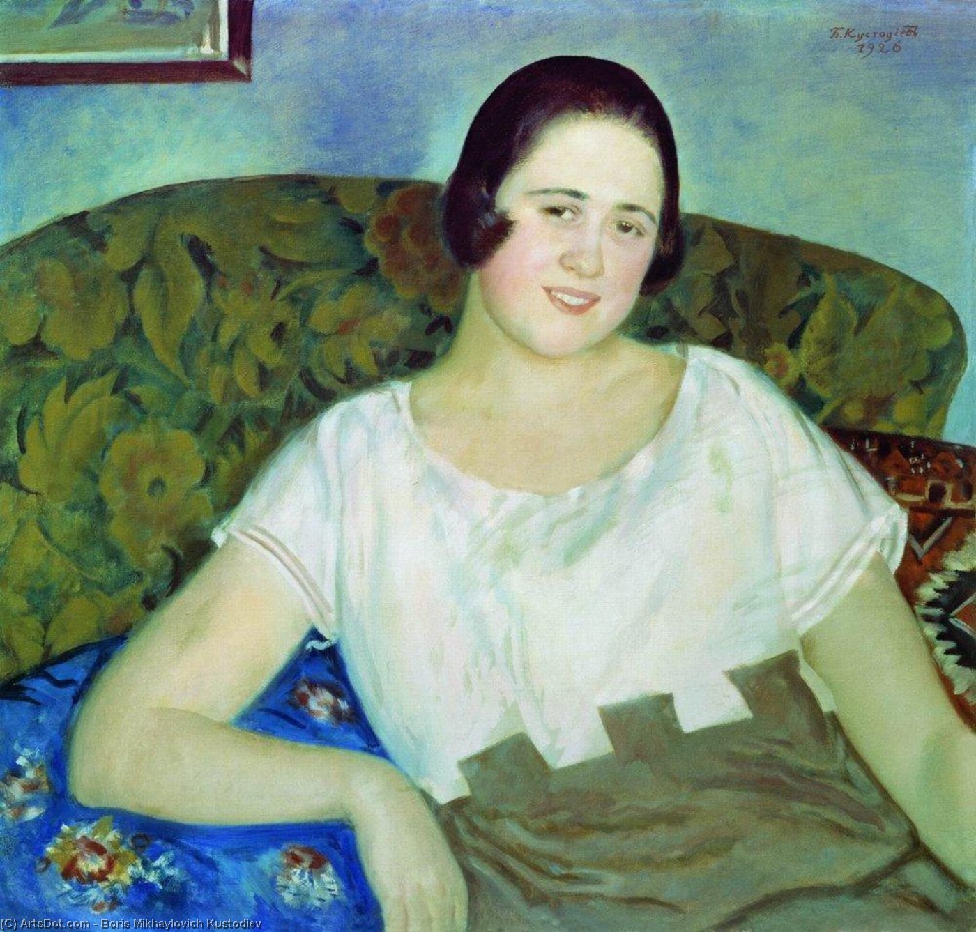I. Ivanovan Kasvot — Boris Kustodiev