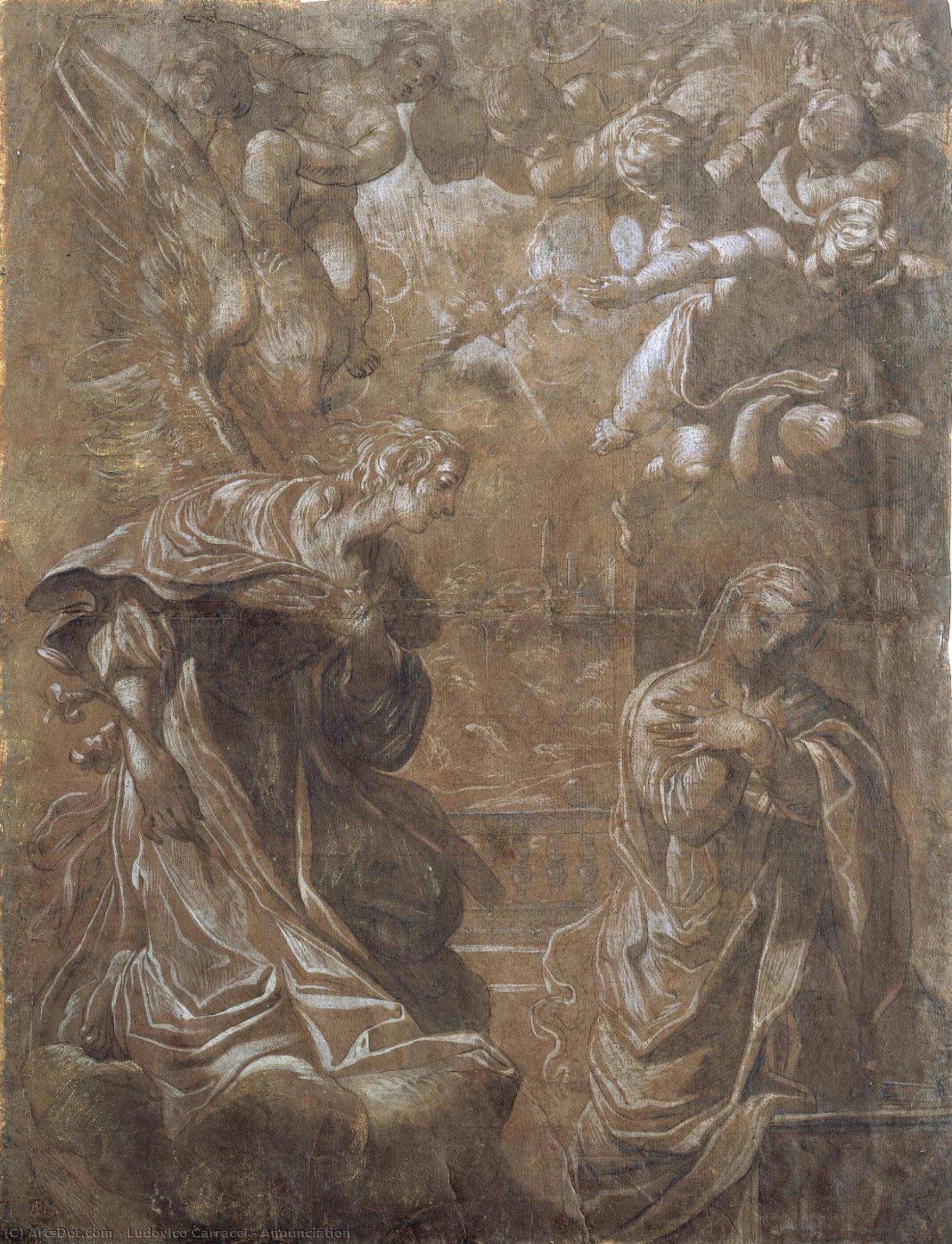Annunciation — Ludovico Carracci