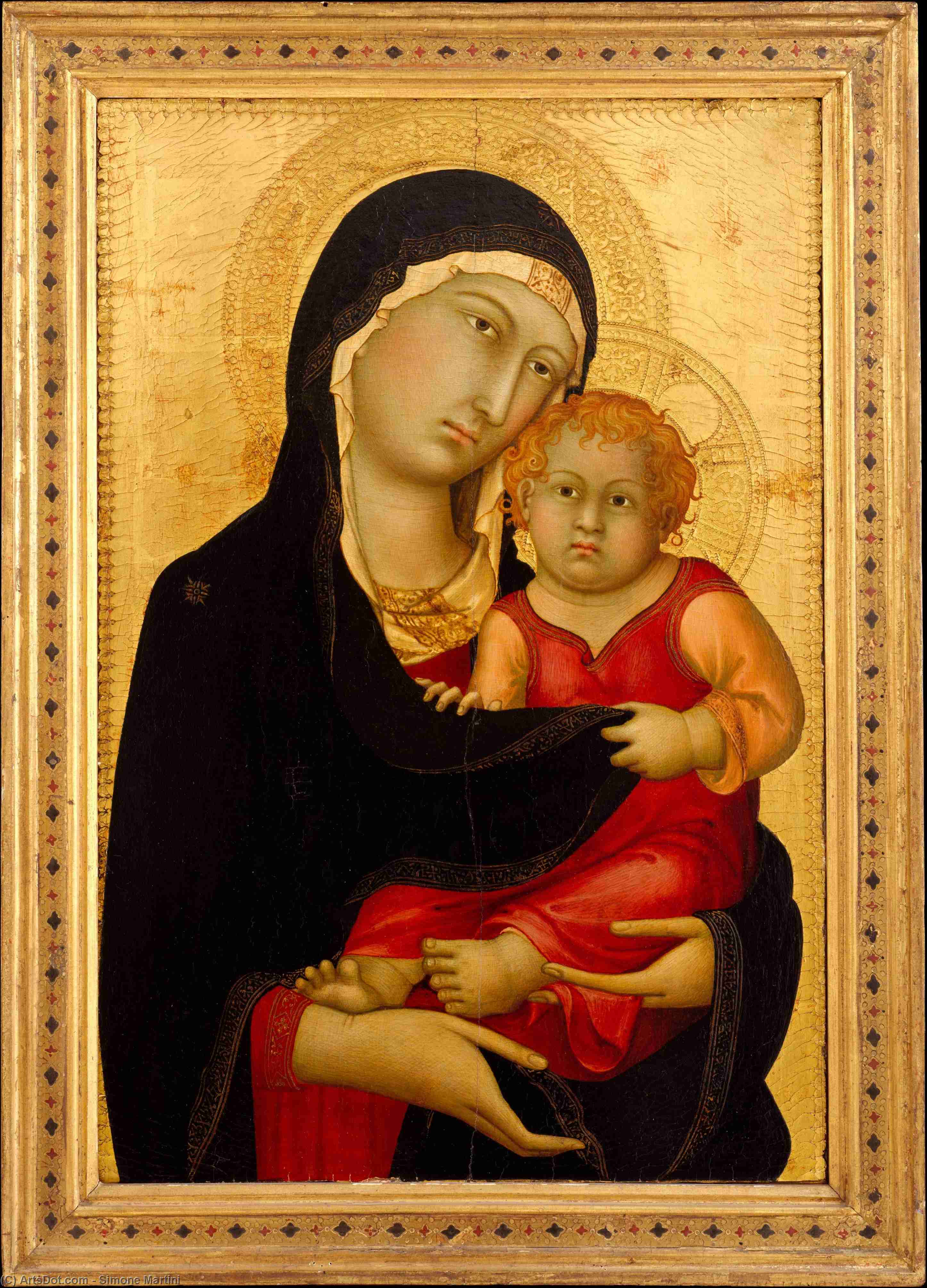 Madonna Und Kind Ii — Simone Martini