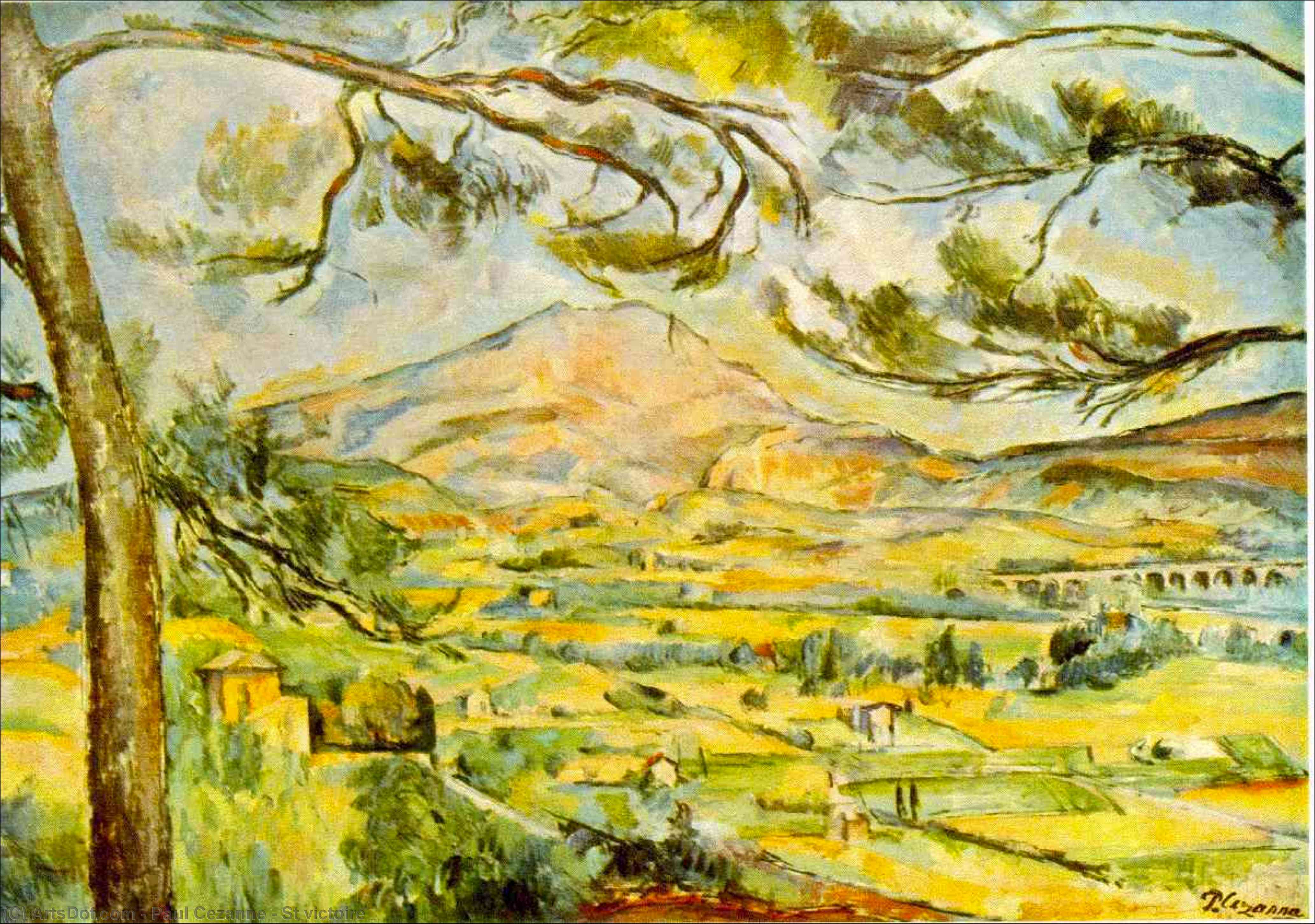 St. Victor — Paul Cézanne