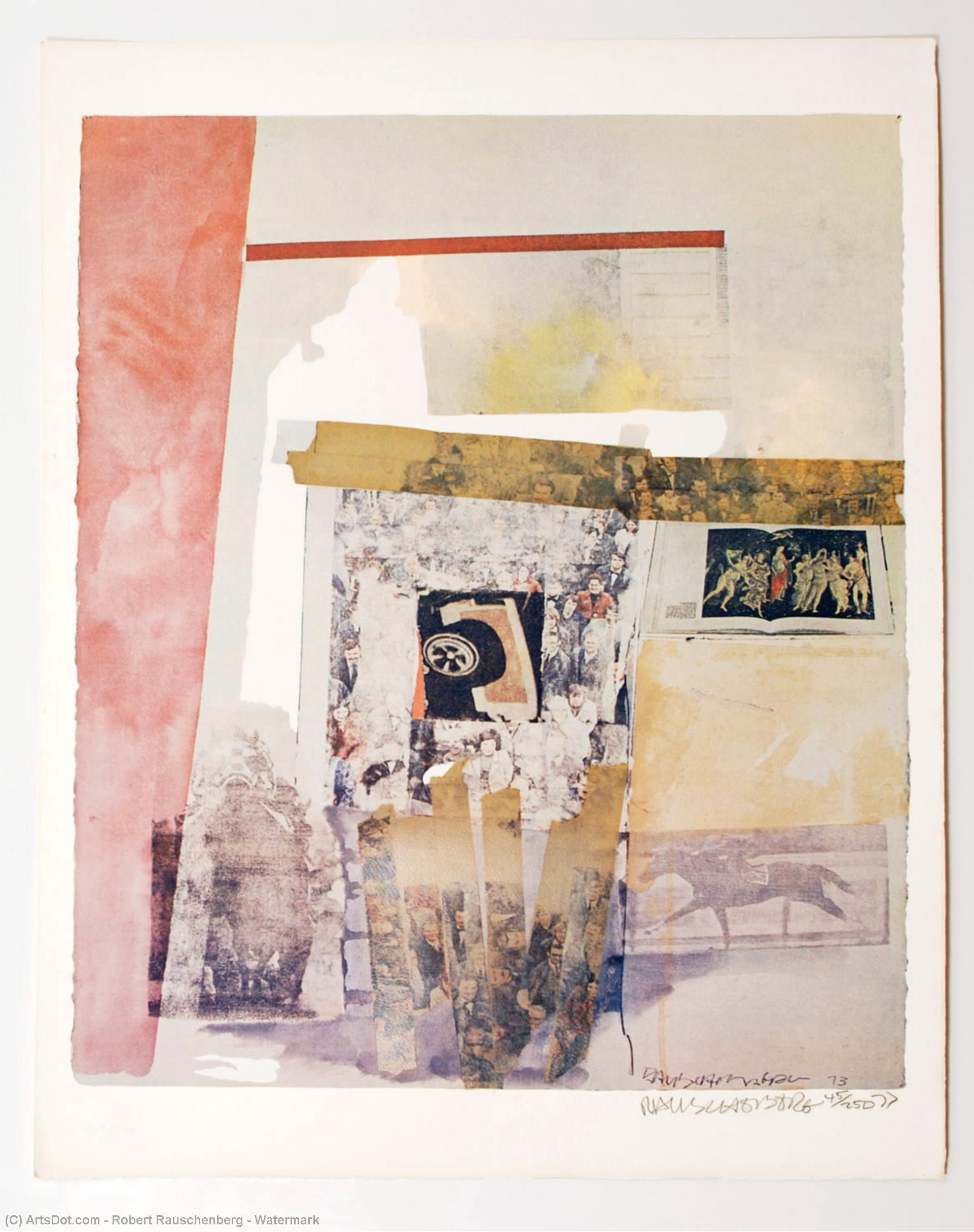 Watermark — Robert Rauschenberg