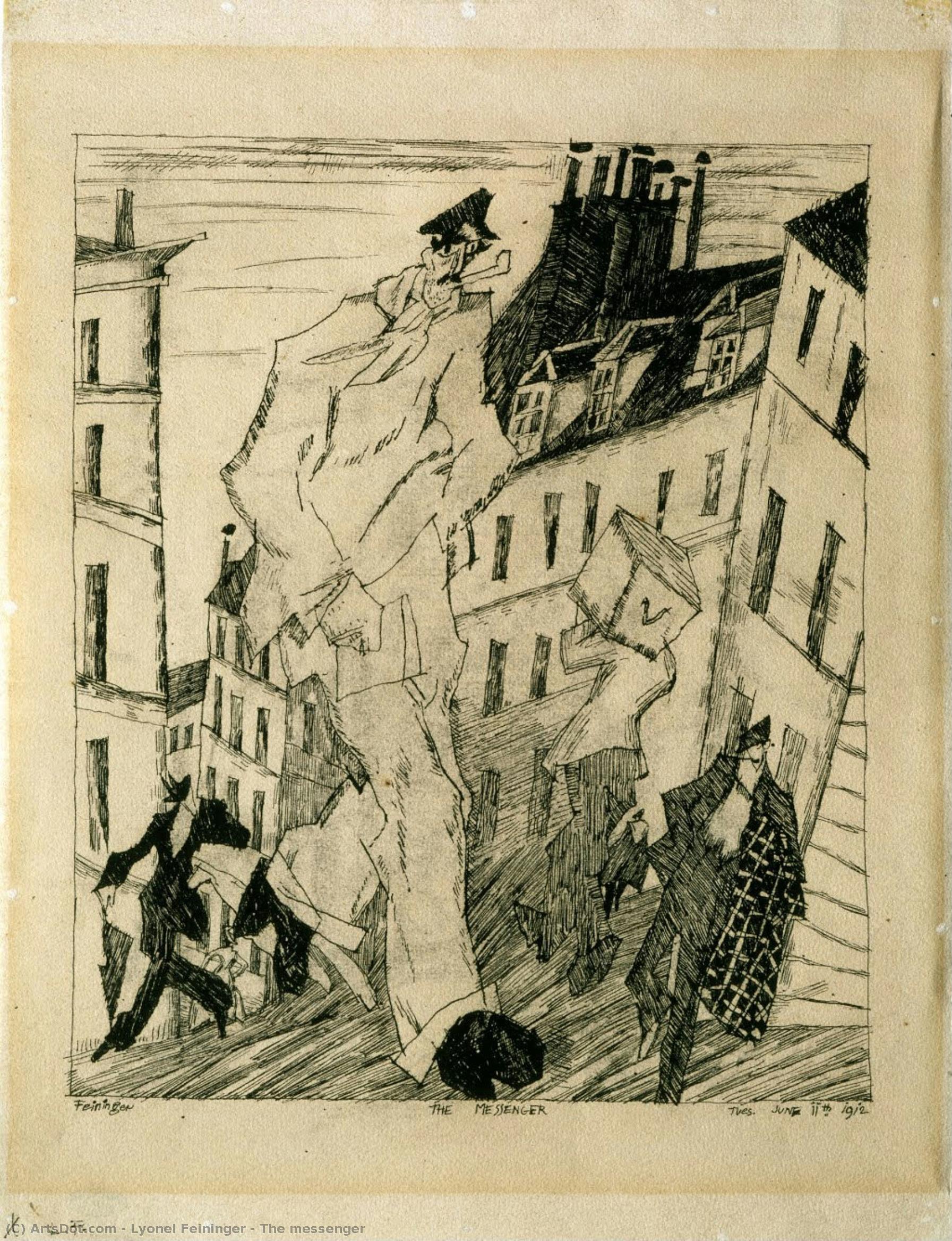 The Messenger — Lyonel Feininger