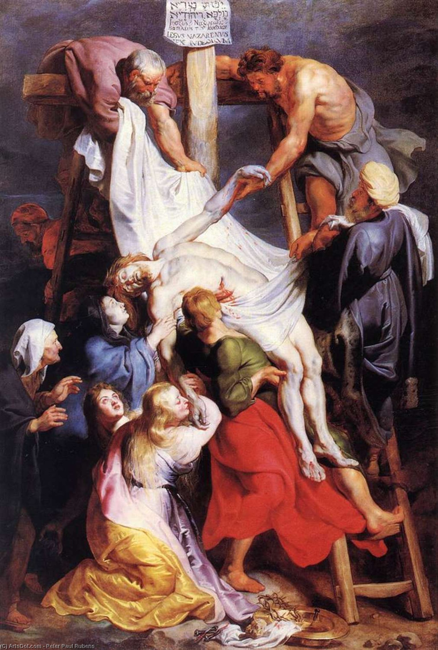 Descida Do Calvário — Peter Paul Rubens