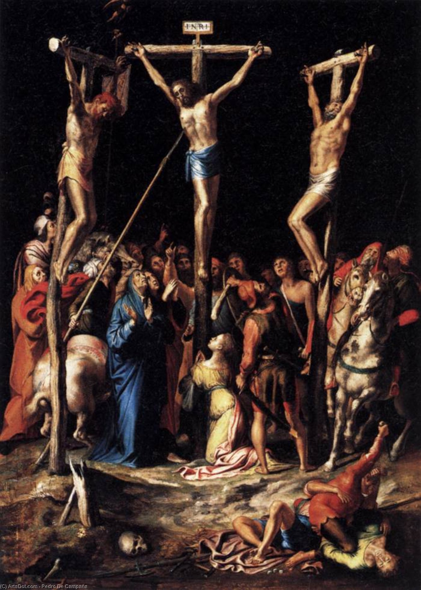 Kreuzigung — Pedro Campaña