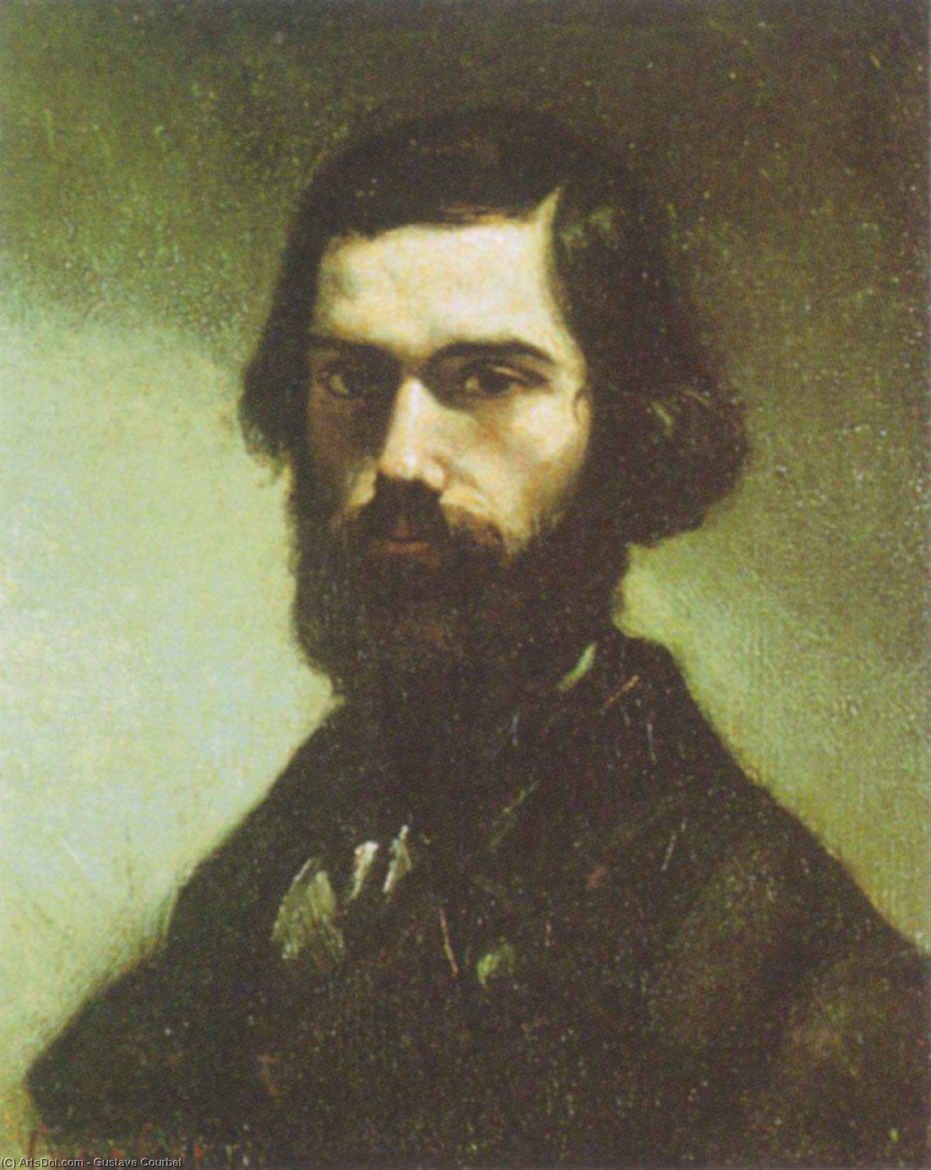 Retrato De Jules Vallès — Gustave Courbet