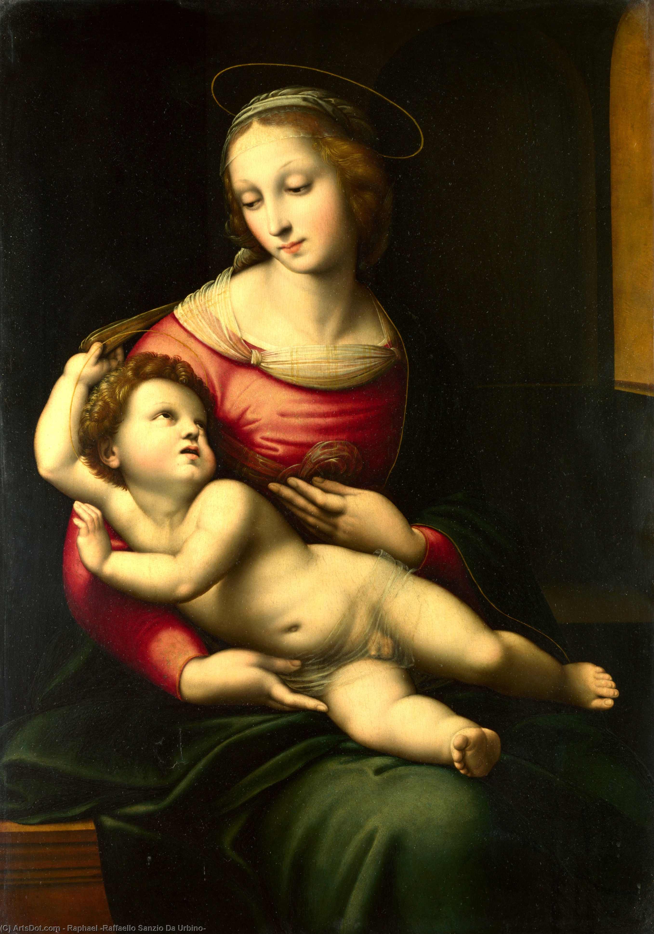 Maria Og Barnet — Rafael
