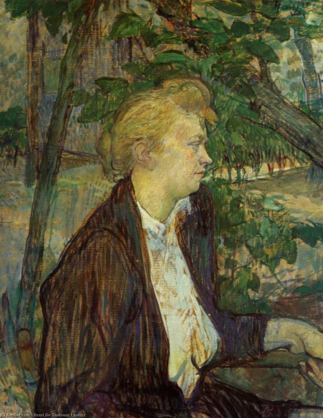 Gabrielle — Henri De Toulouse-lautrec