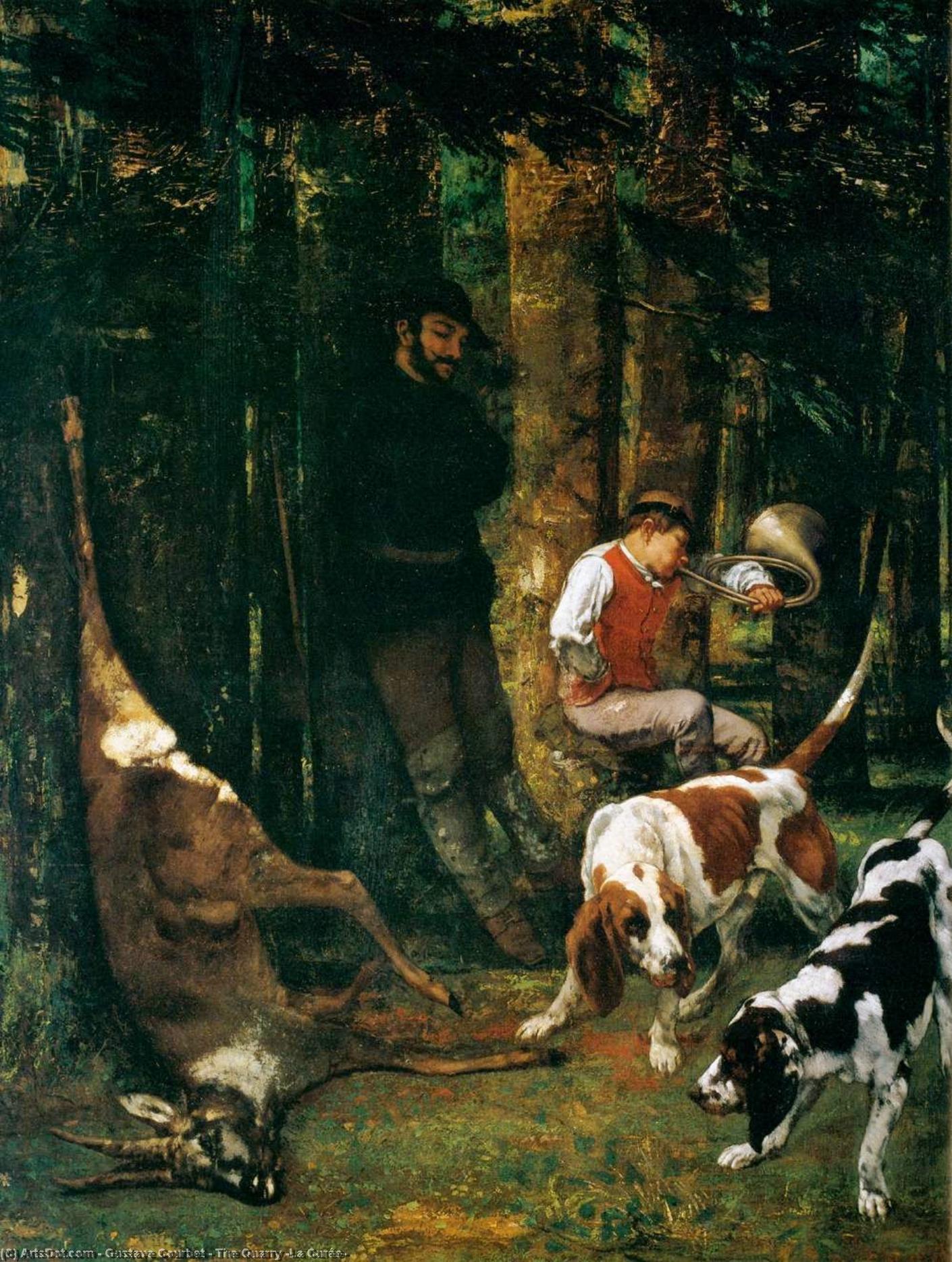La Curée — Gustave Courbet