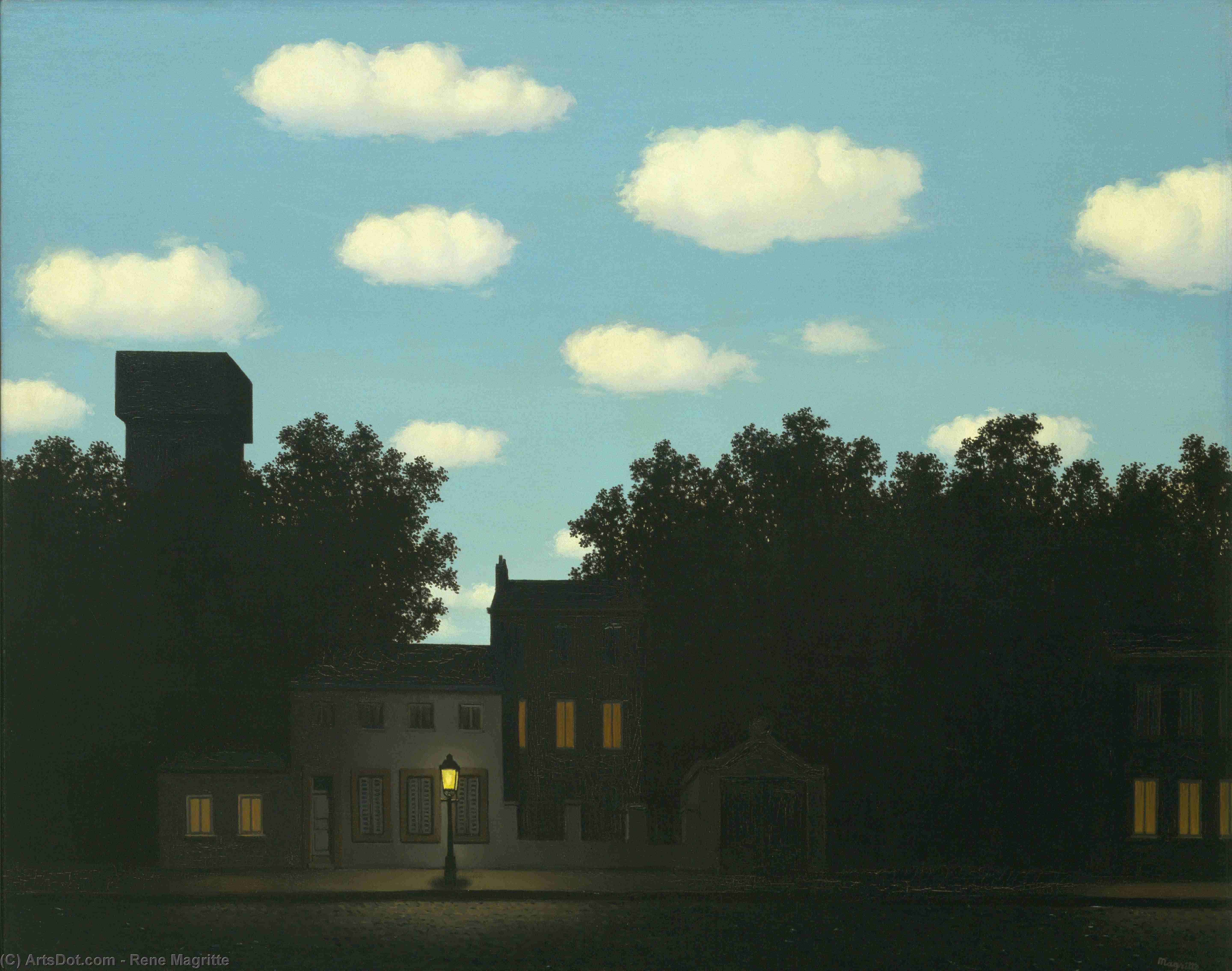 El Imperio De Las Luces — René Magritte