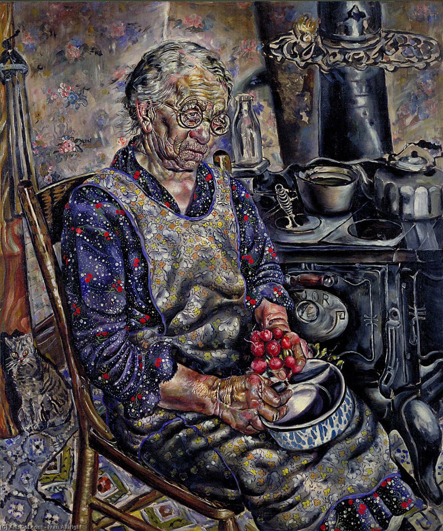 The Farmer's Kitchen — Ivan Albright