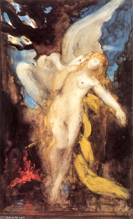 Leda — Gustave Moreau