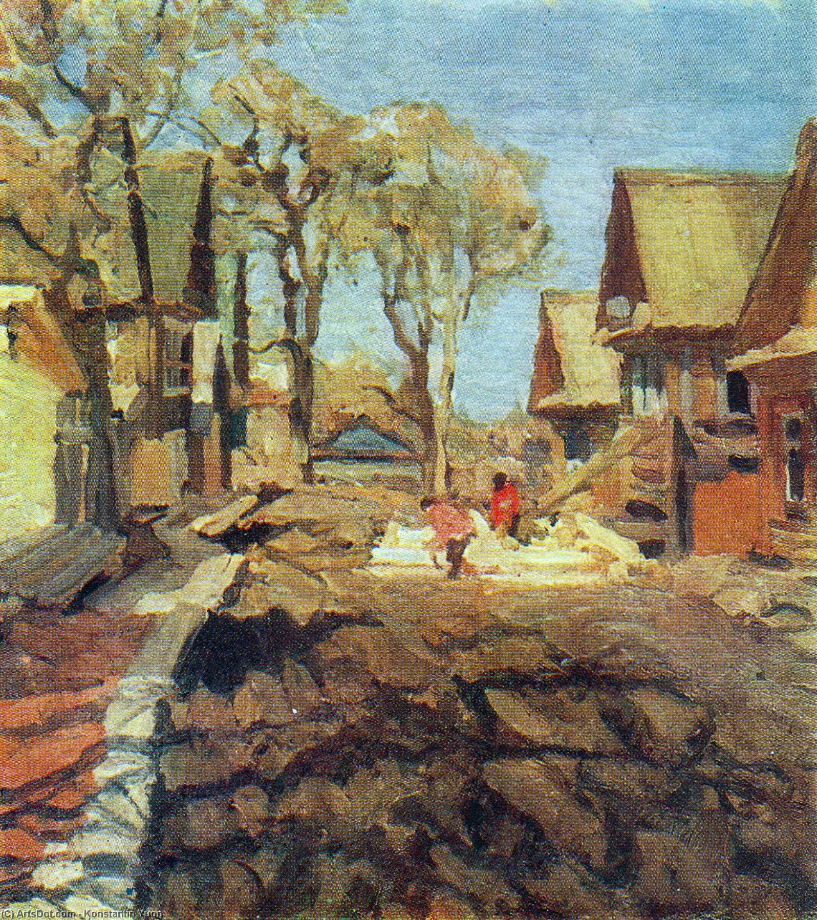 The Old Elms — Konstantin Yuon
