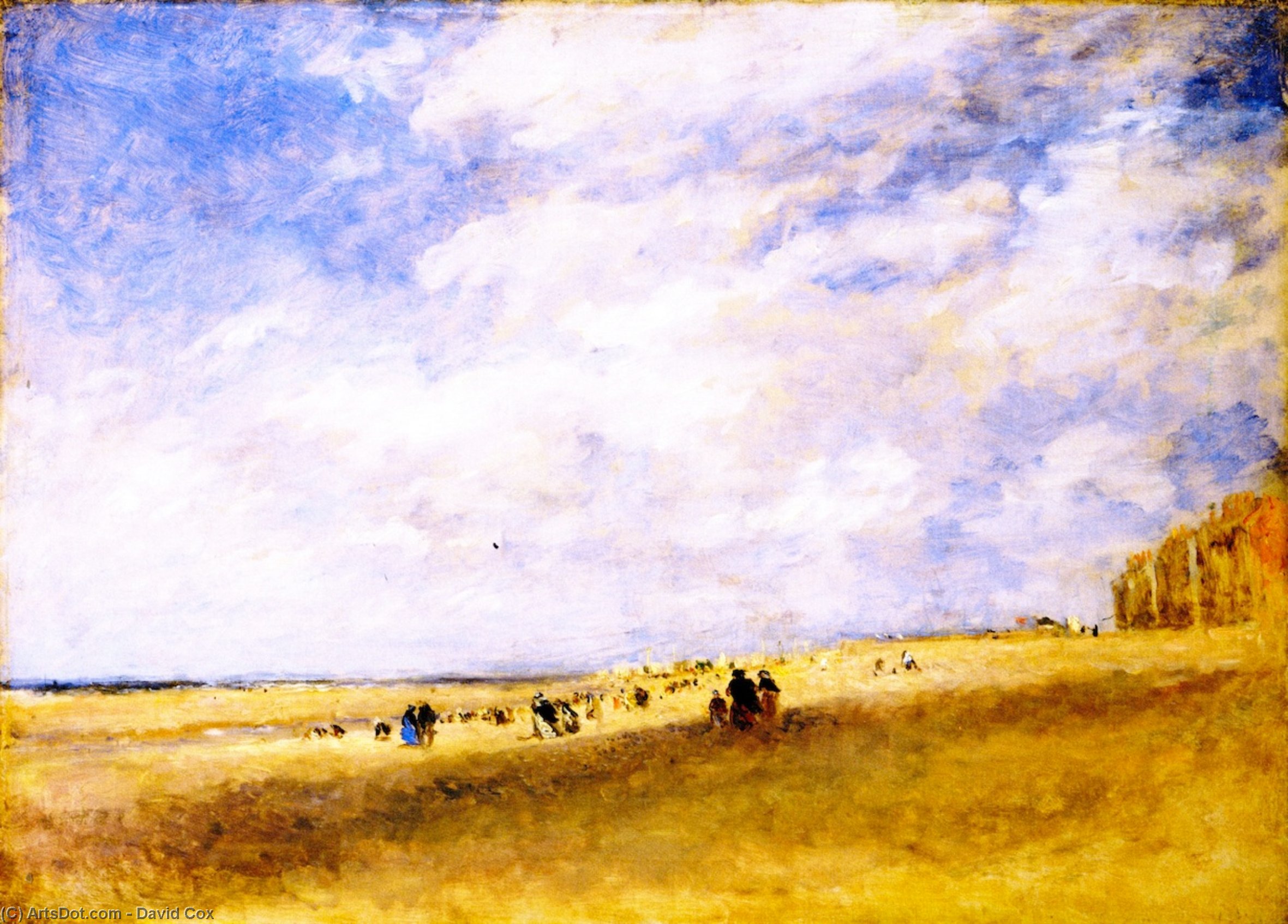 Rhyl Sands — David Cox