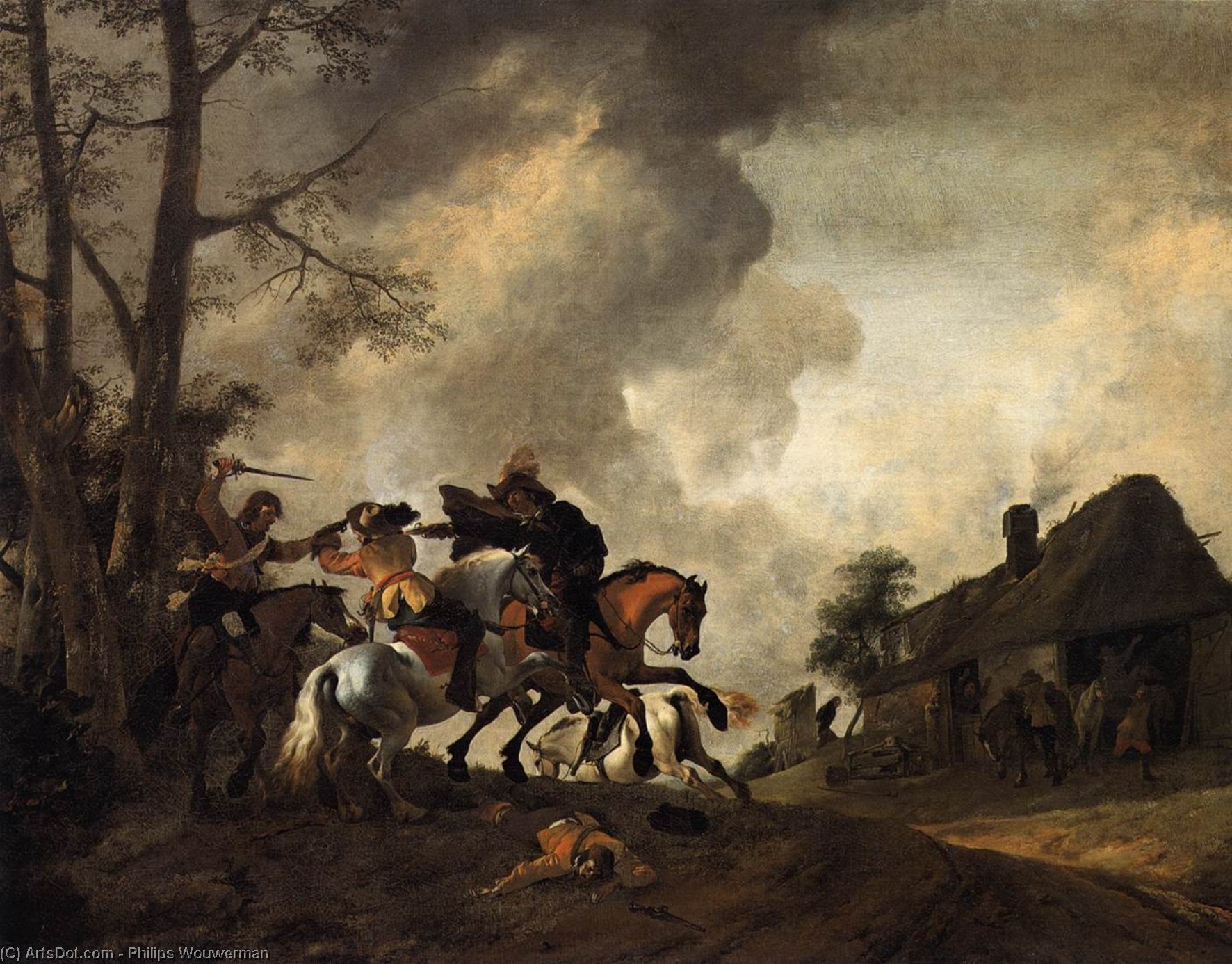 Bitka Na Koni — Philips Wouwermaň