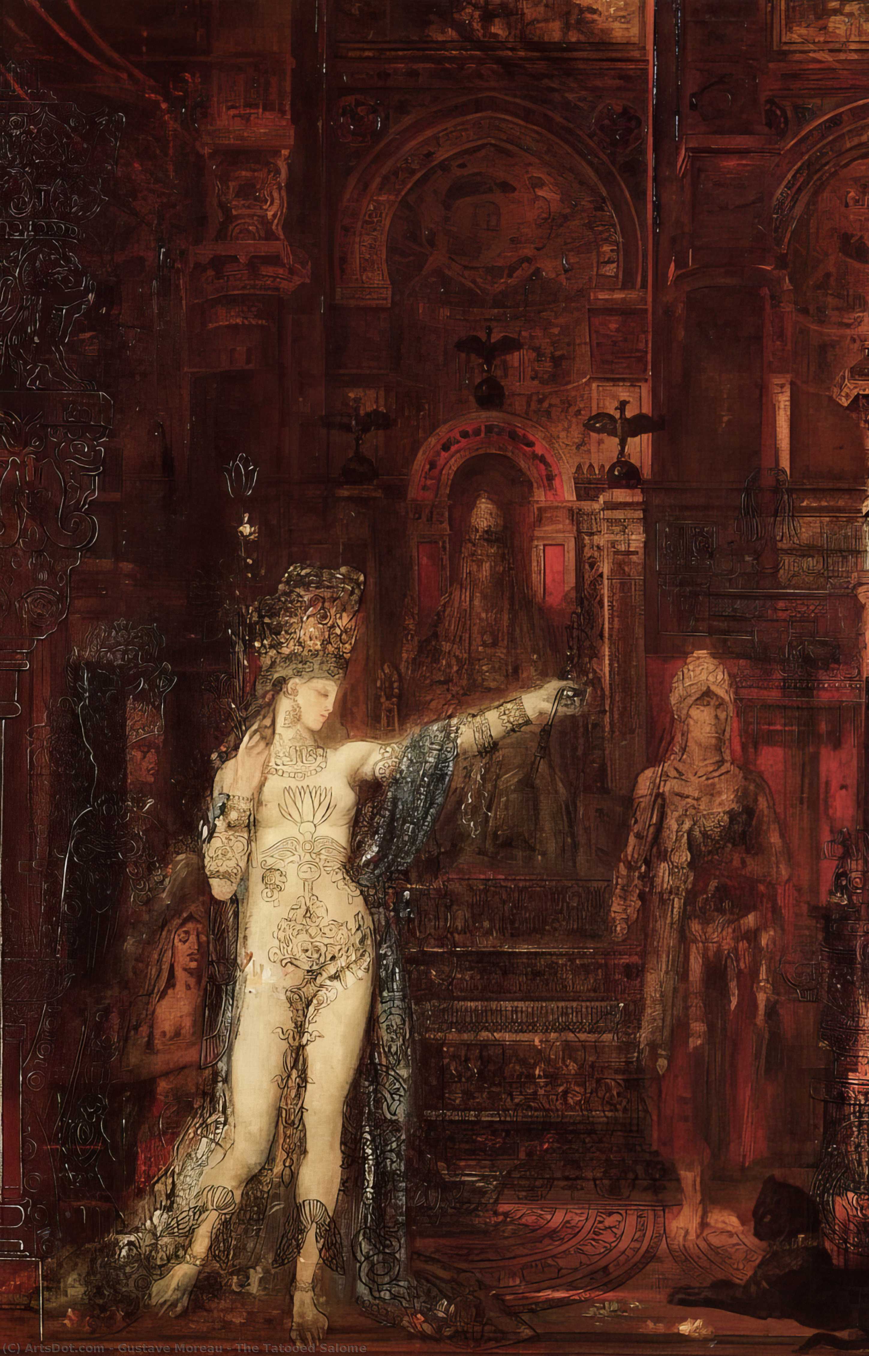 Tattoo Salyam — Gustave Moreau
