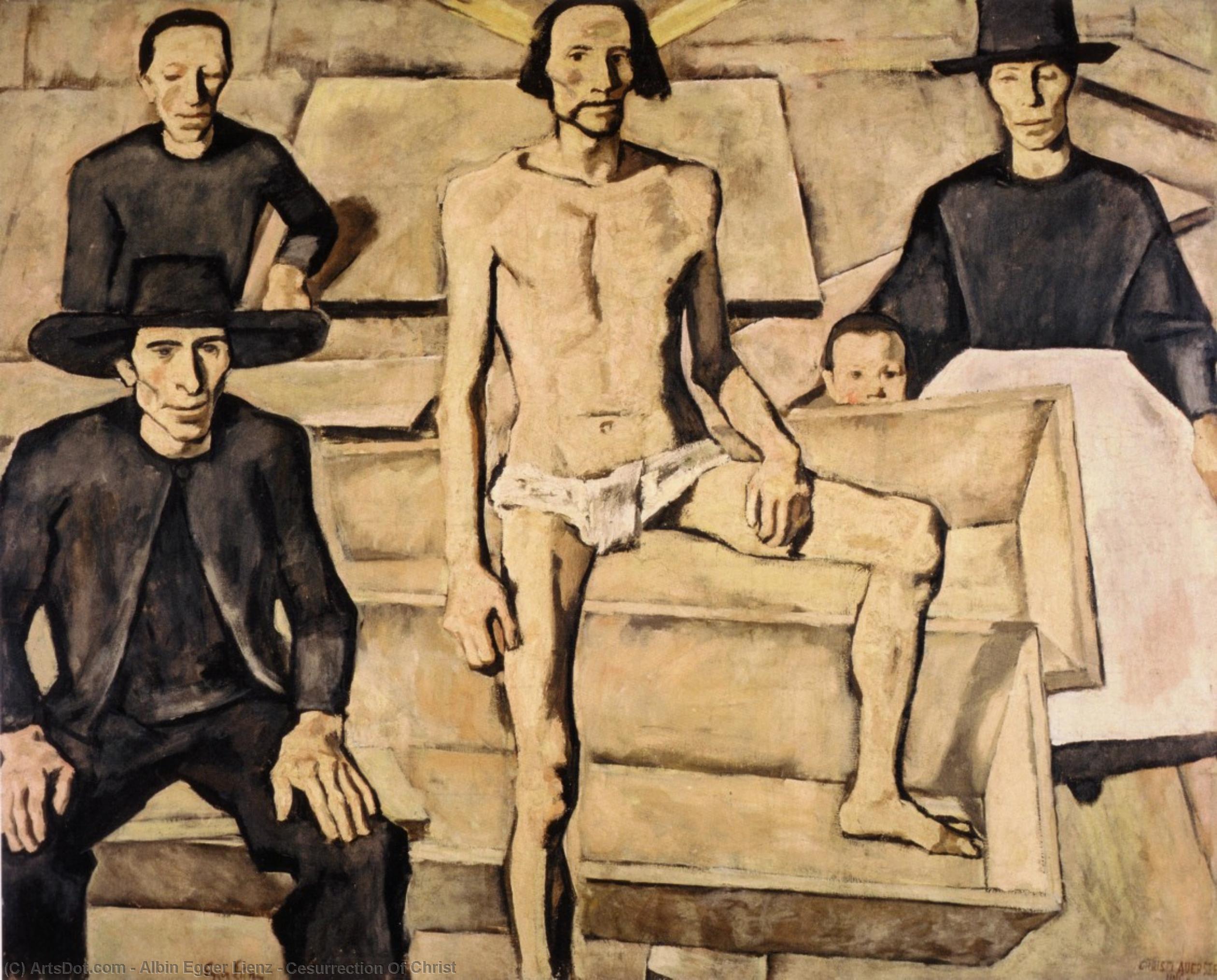 Cesurrection Of Christ — Albin Egger Lienz