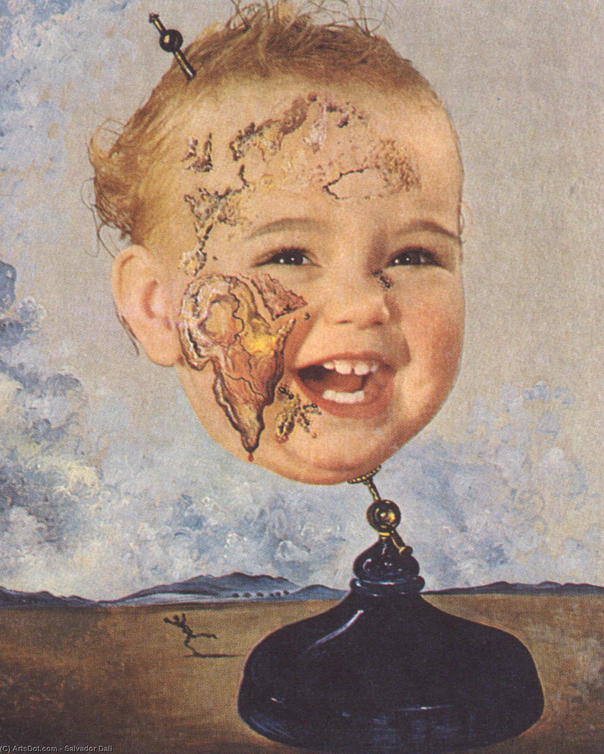 Baby Map Of The World — Salvador Dalí