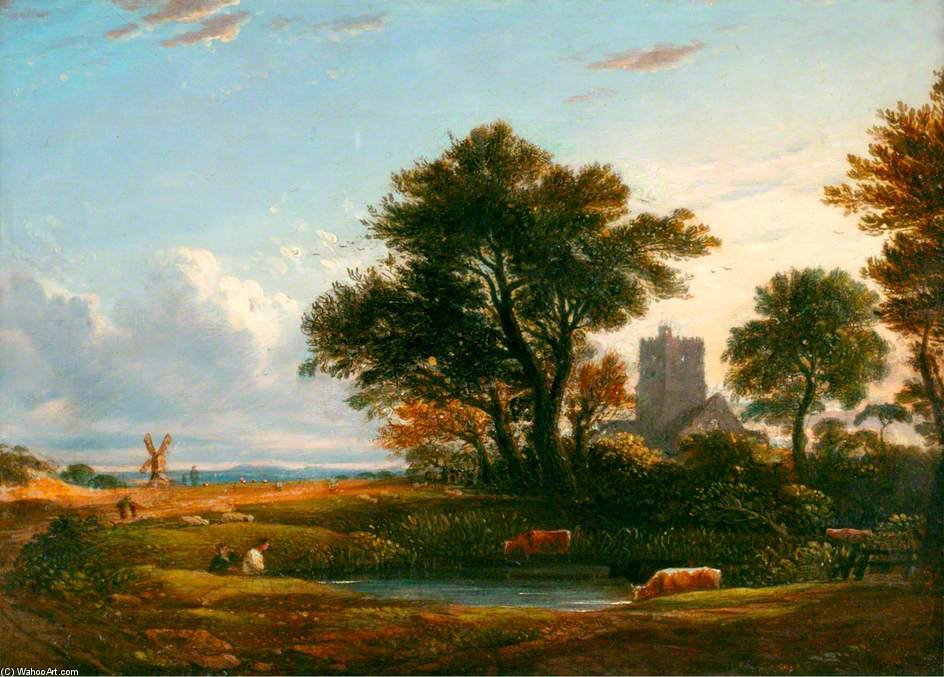 Landscape — John Varley I (den Ældre)