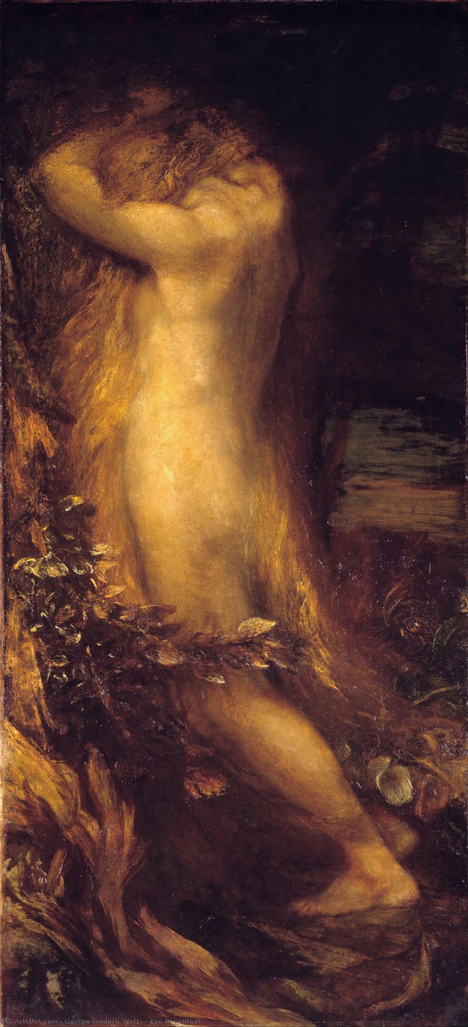 Eve Repentant — George Frederic Watts