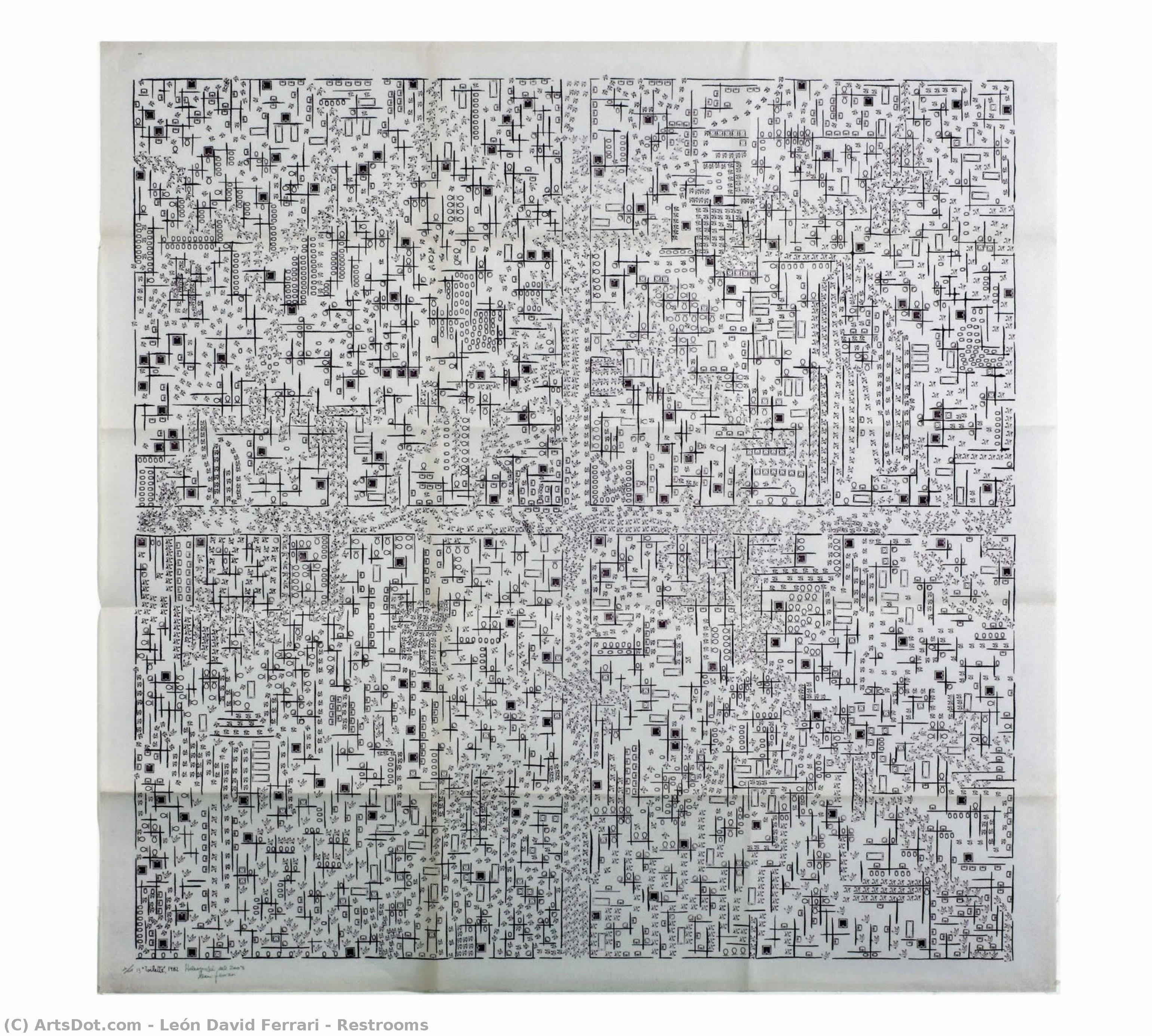 Restrooms — León David Ferrari
