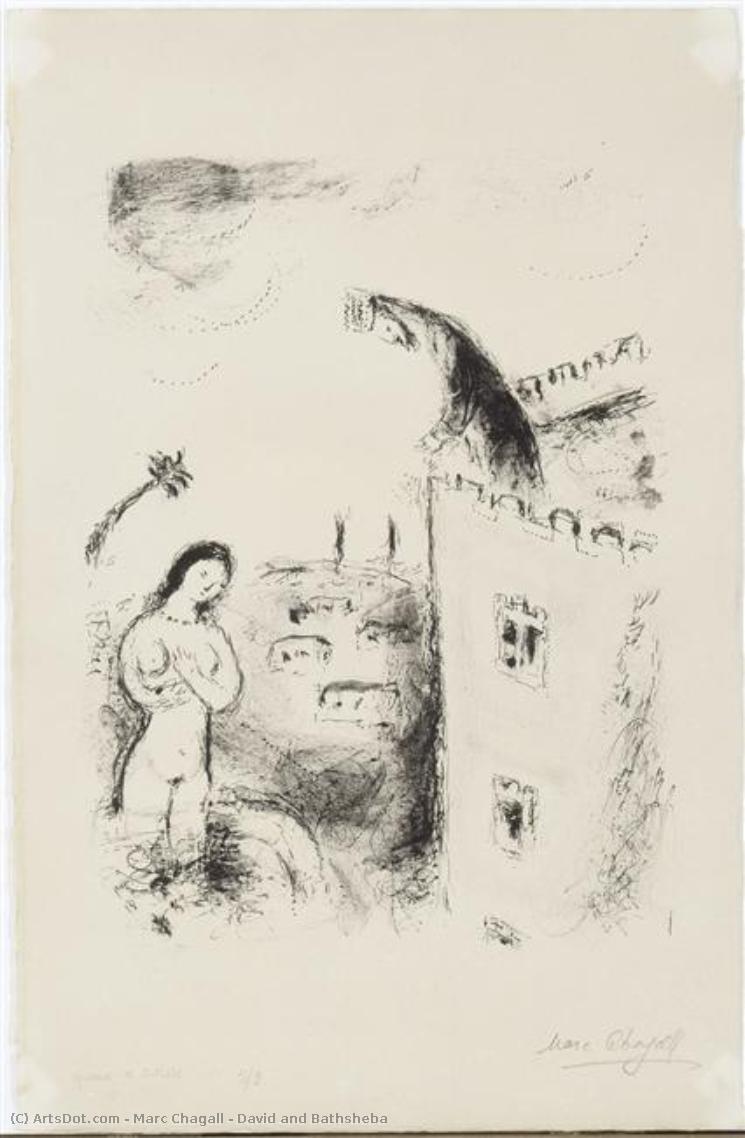 David Et Bathsheba — Marc Chagall