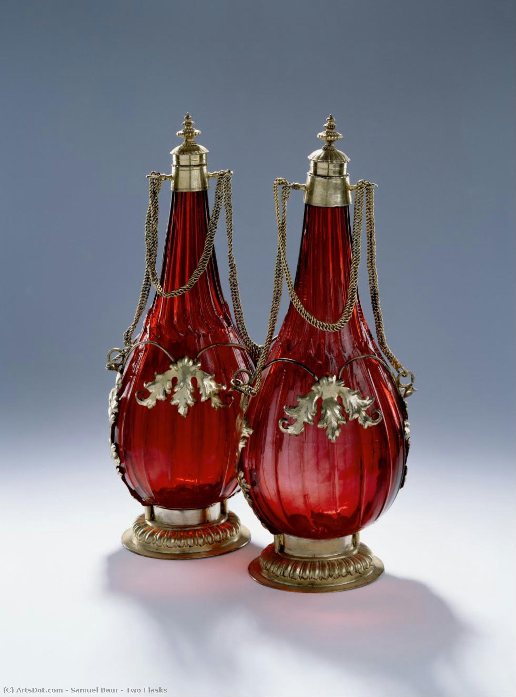 Two Flasks — Samuel Baur