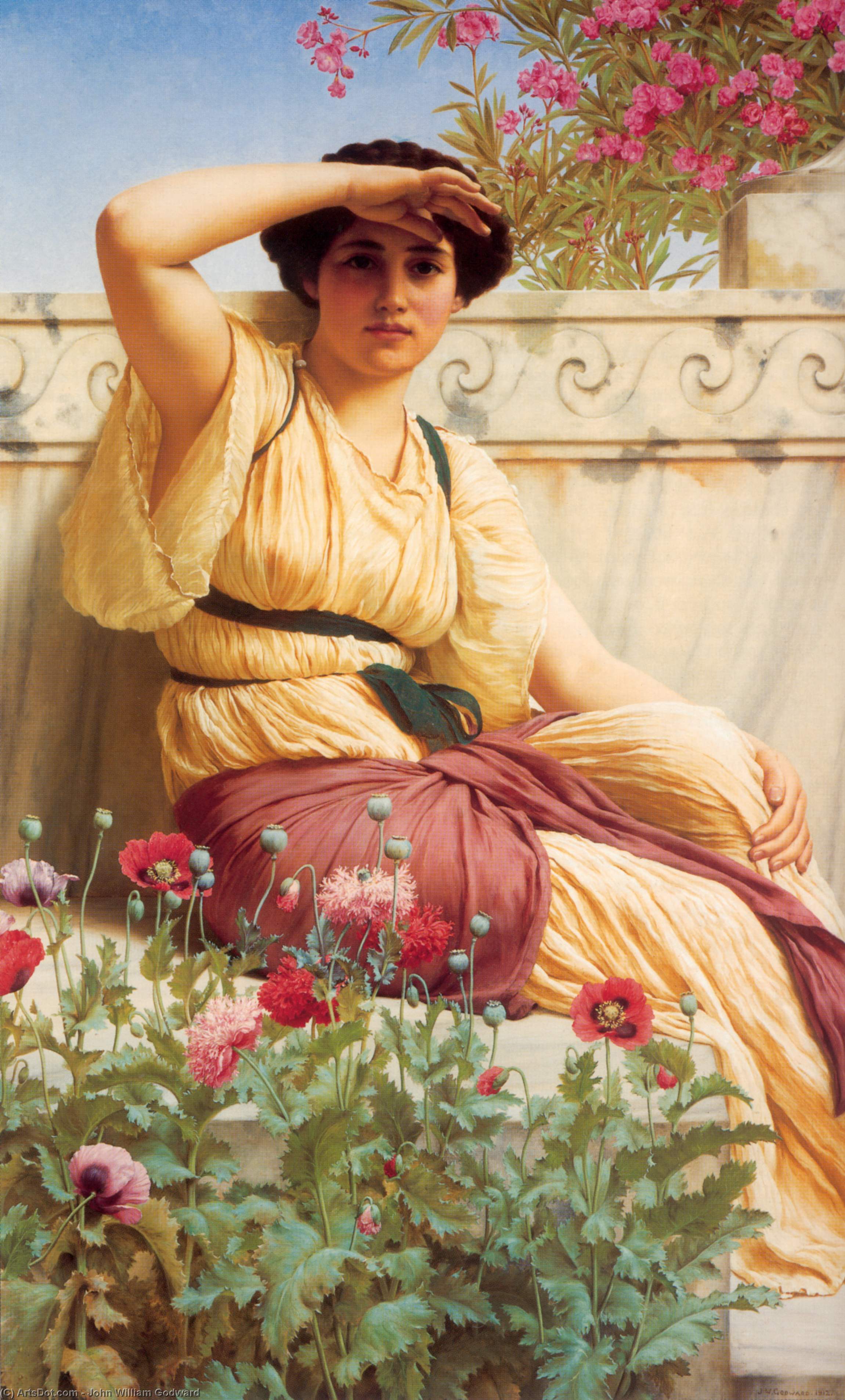 A Tryst — John William Godward