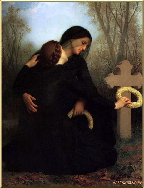 All Saint's Day — William-adolphe Bouguereau