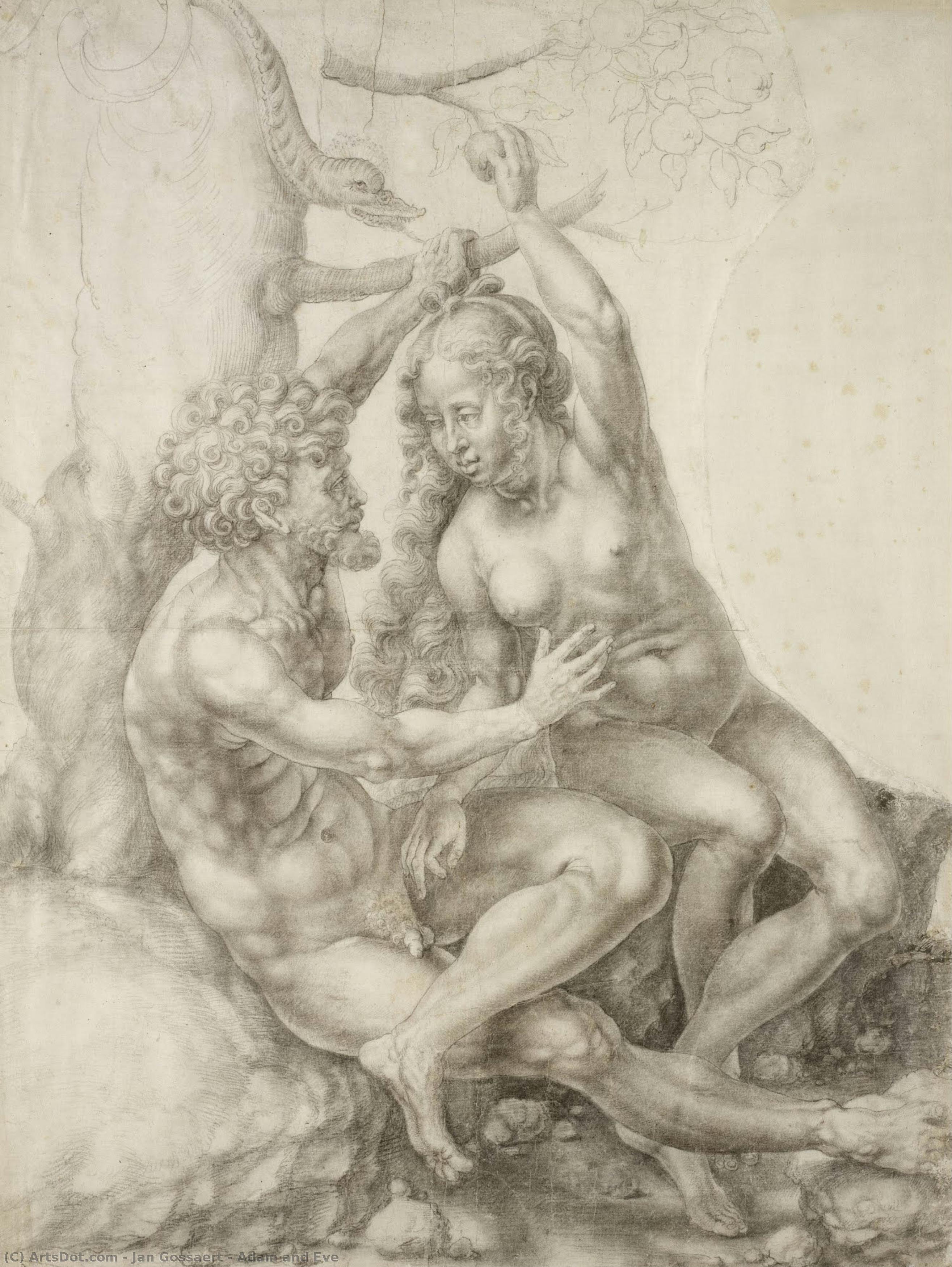Adamo Ed Eva — Jan Gossaert
