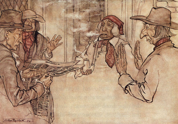 Rip Van Winkle 20 — Arthur Rackham