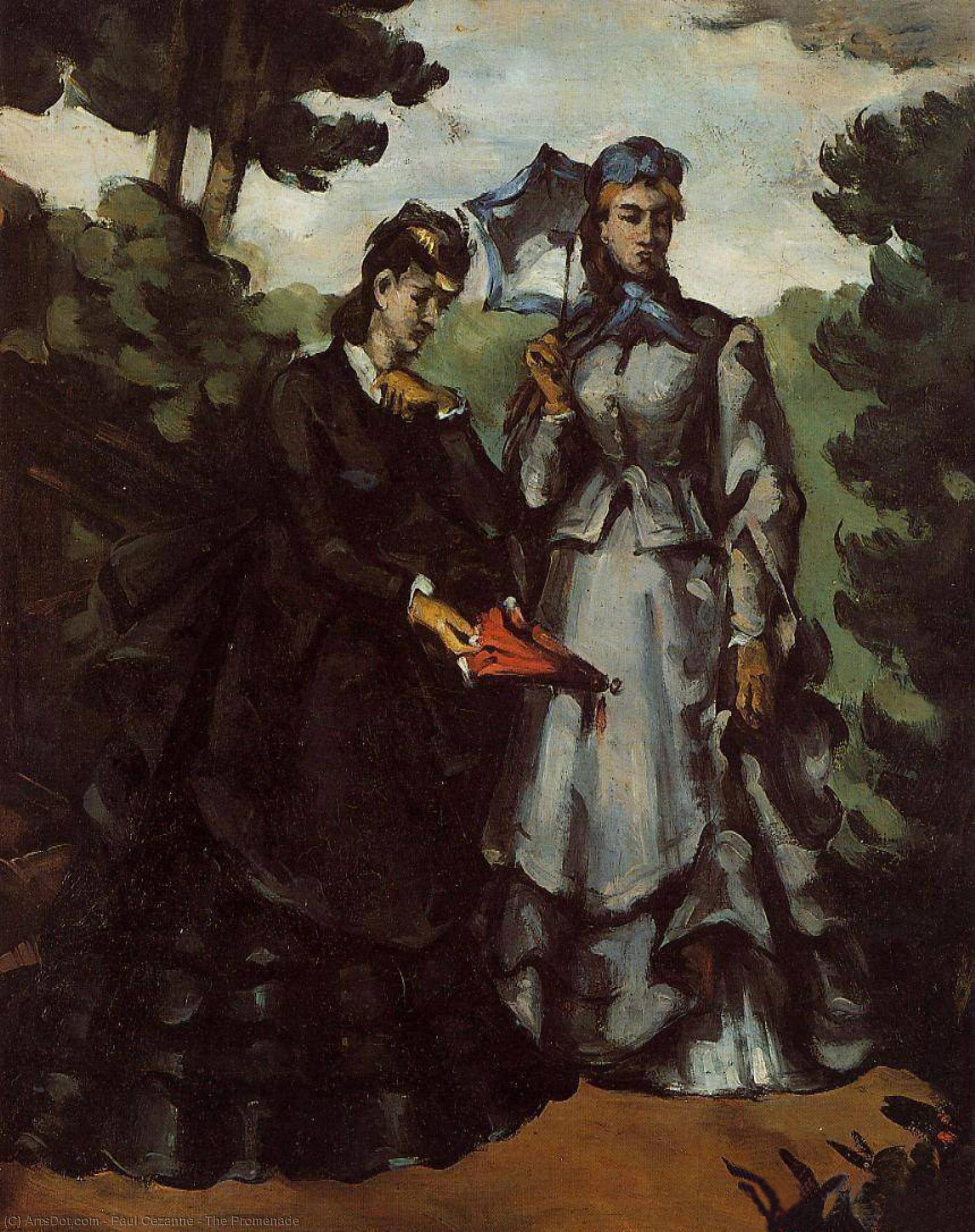 La Promenade — Paul Cézanne