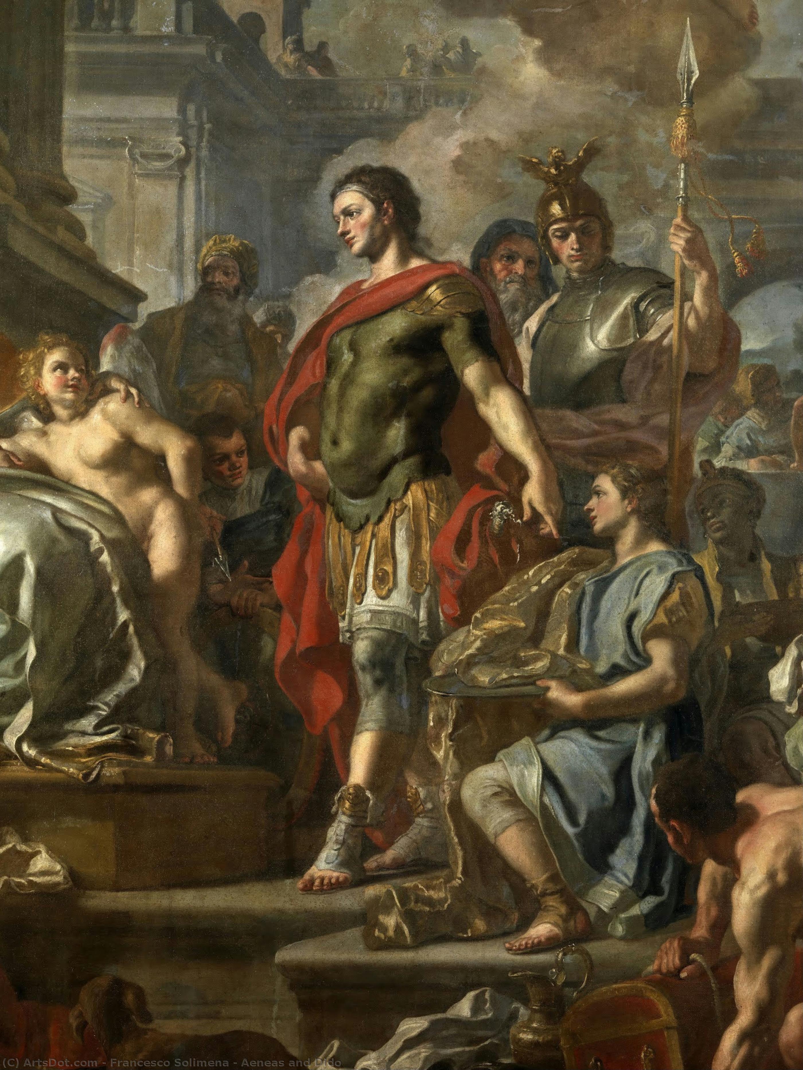 Aeneas And Dido — Francesco Solimena