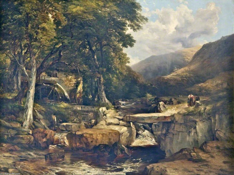 River Teign, Devonshire — Frendrik Ričard Li