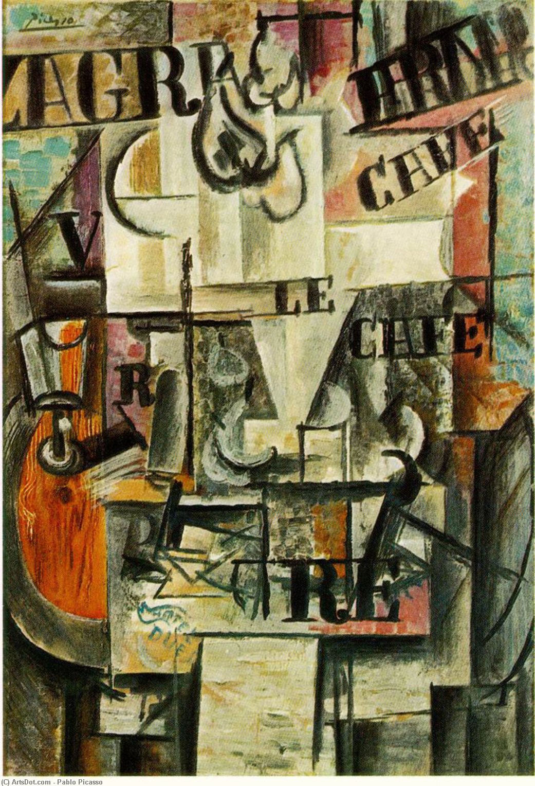 Fruchtkorb — Pablo Picasso