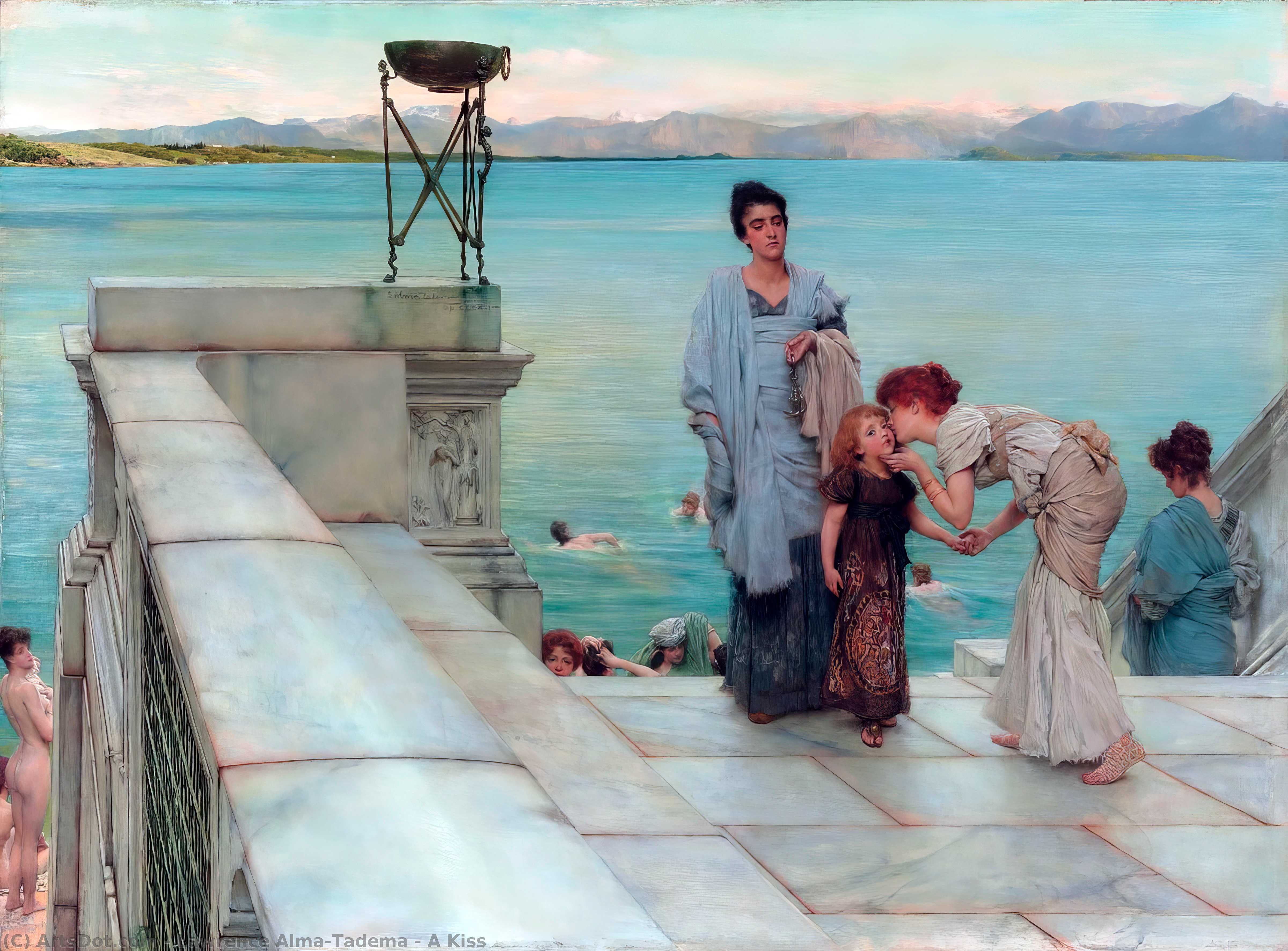Un Bacio — Lourens Alma Tadema