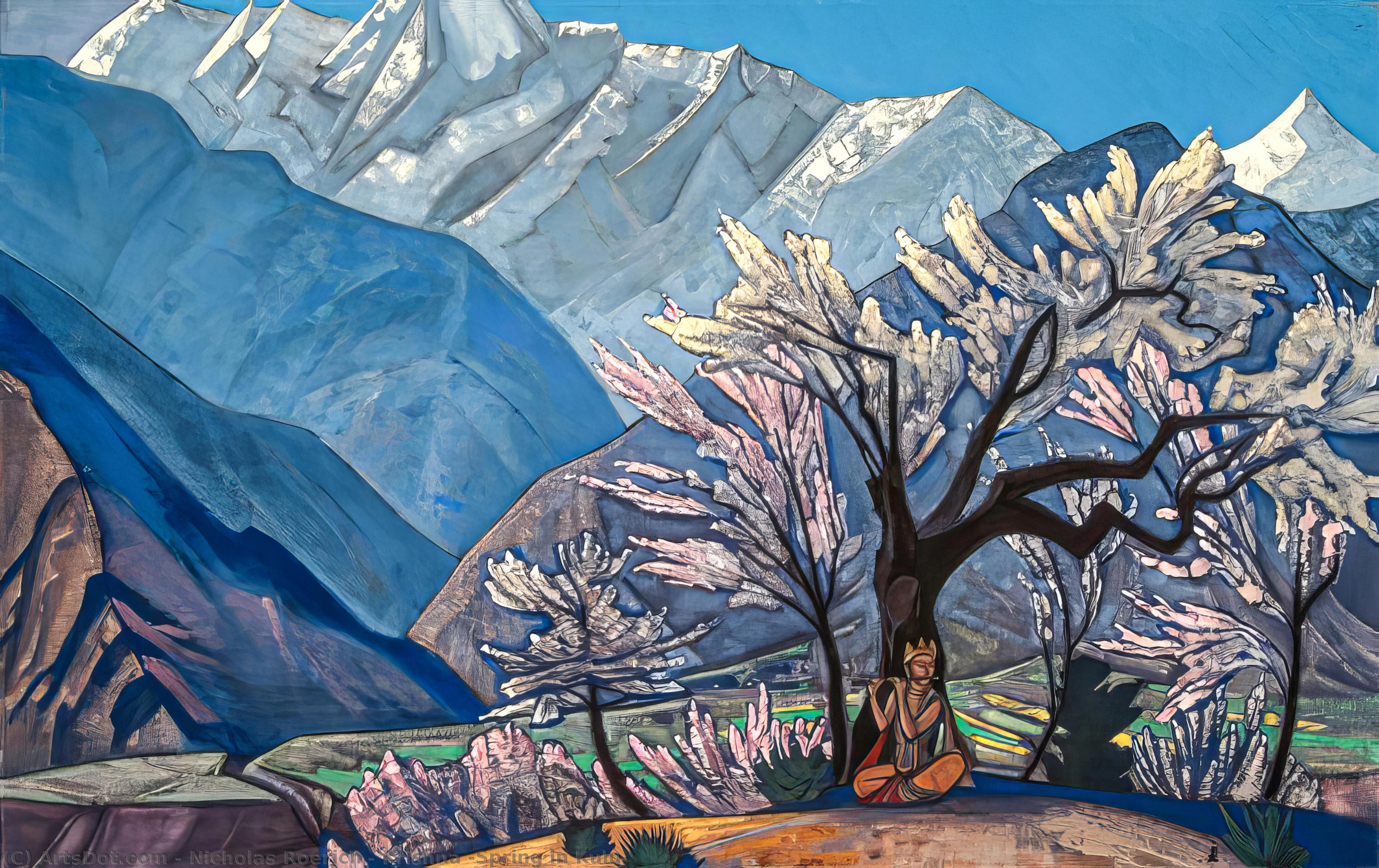 कृष्ण (कुल्लू में वसंत) — निकोलस रोएरिख
