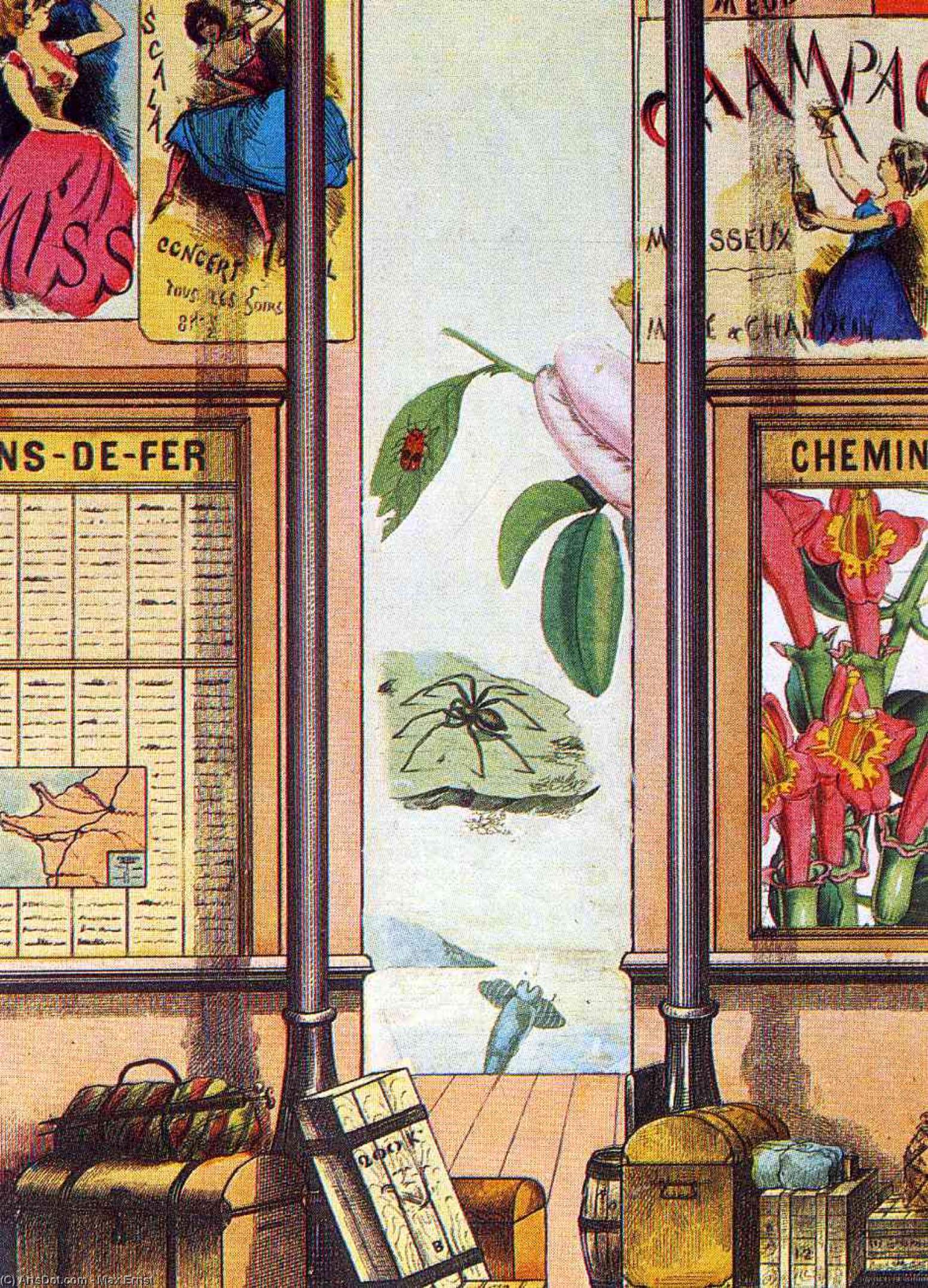 Obvyklosti - Dívky, Smrt A Ďábel — Max Ernst