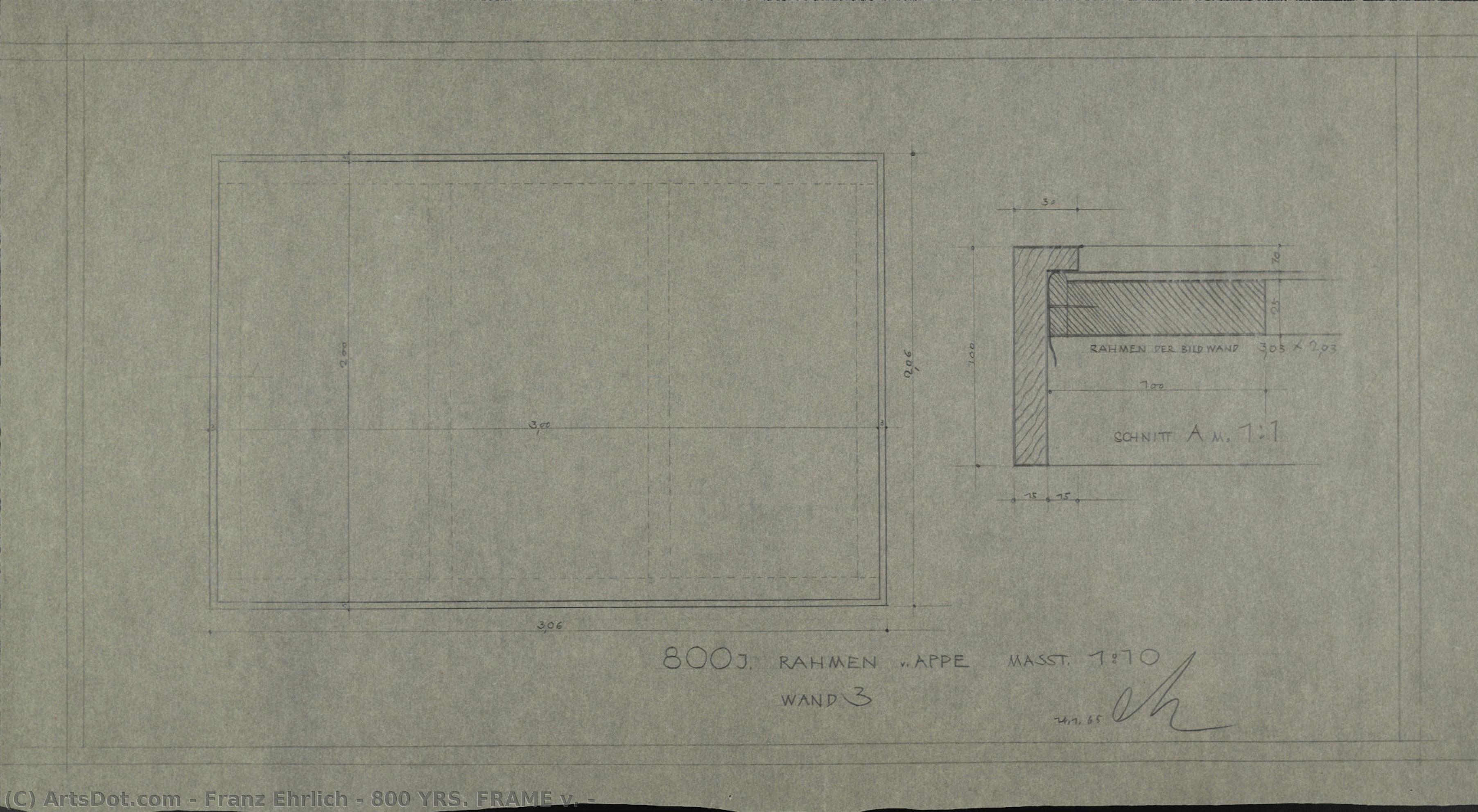 800 Yrs. Frame V. — Franz Ehrlich