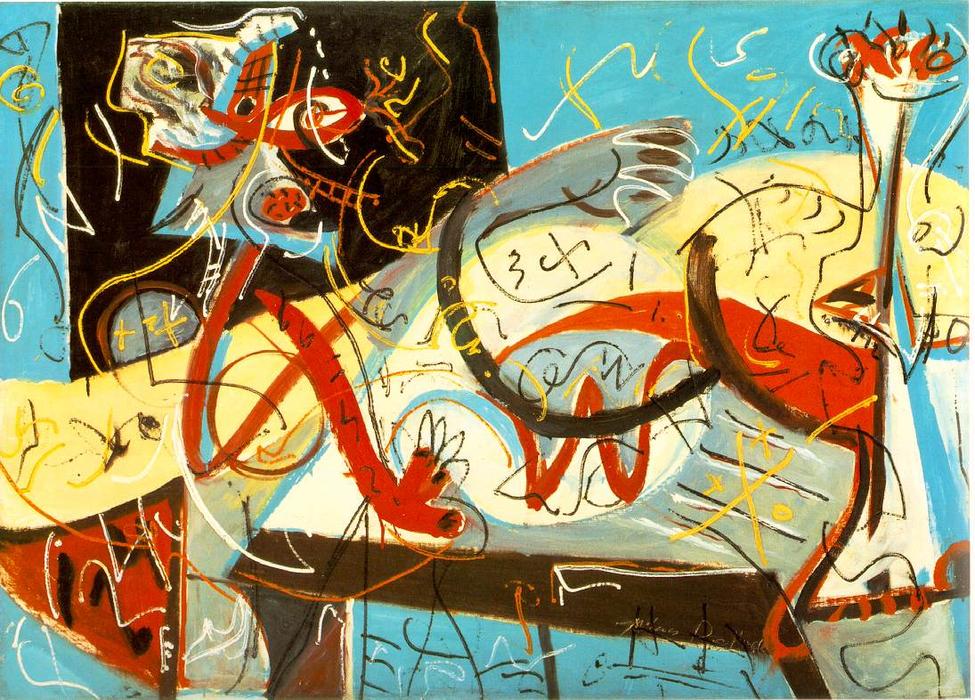 Figure Sténographique — Jackson Pollock
