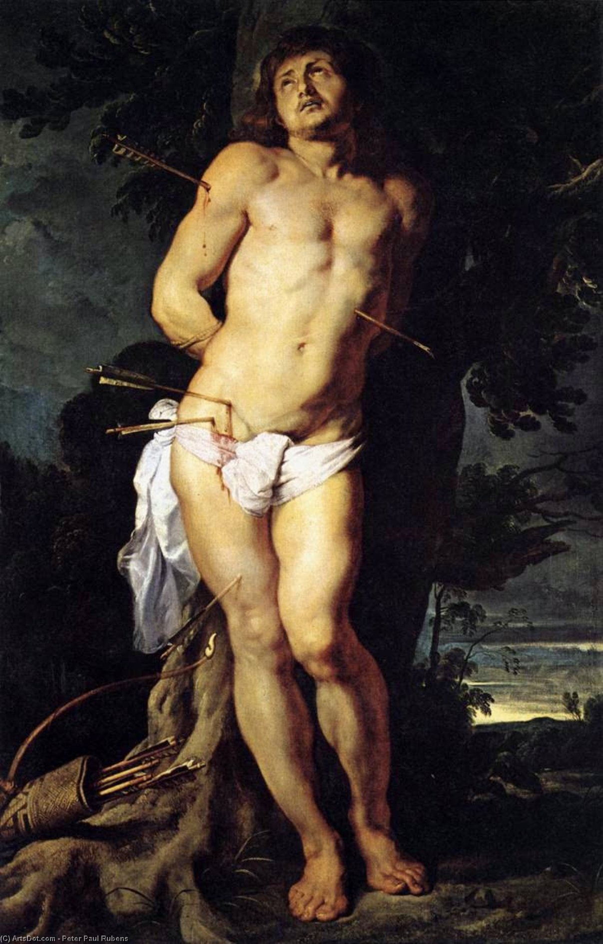 St Sebastian — Peter Paul Rubens