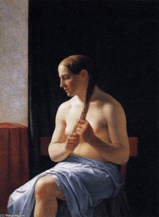 Le Modèle Assis — Christoffer Wilhelm Eckersberg