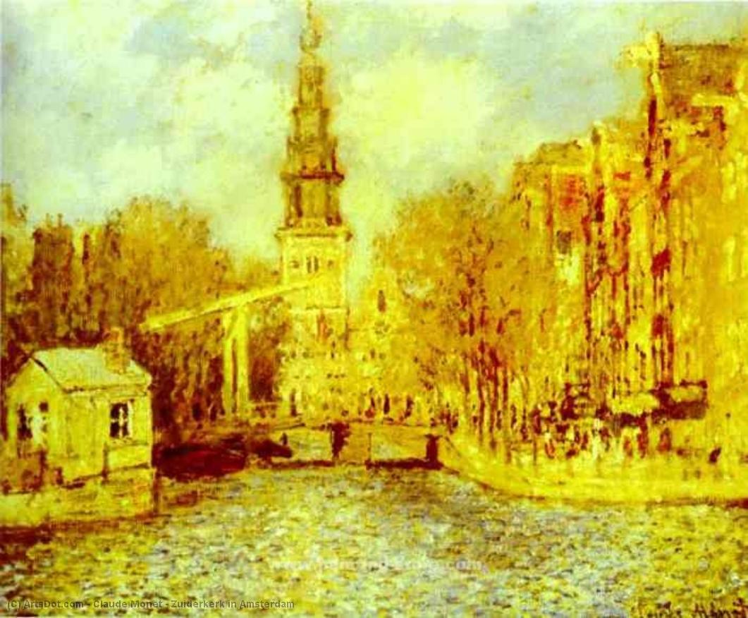 La Zuiderkerk À Amsterdam — Claude Monet