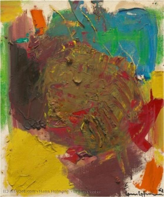 Centro Marrón — Hans Hofmann