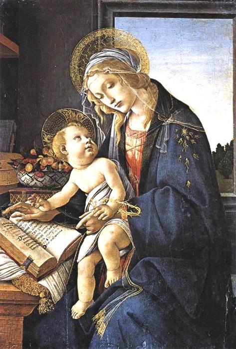 Madonna Des Buches (madonna Del Libro) — Sandro Botticelli