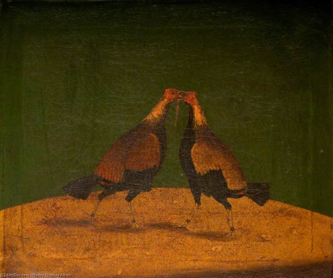 Cockfighting — ヘンリー・トーマス・アルケン