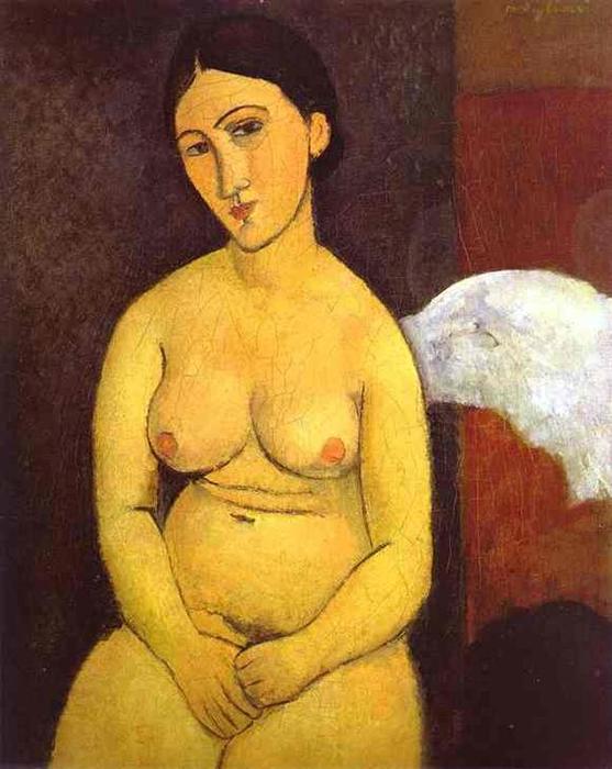 Nudité Assise — Amedeo Clemente Modigliani