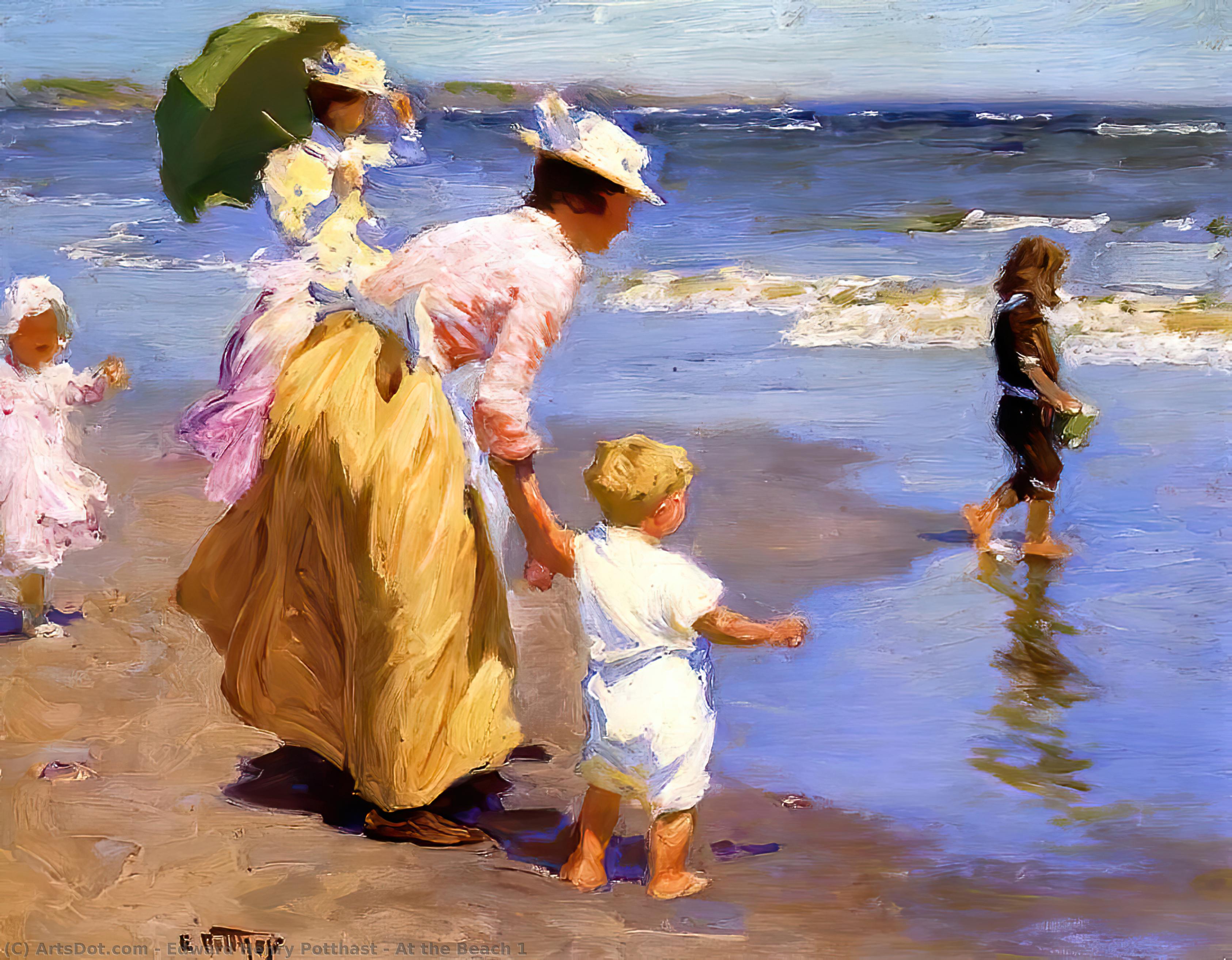 At The Beach 1 — Edwardas Henris Potthastas
