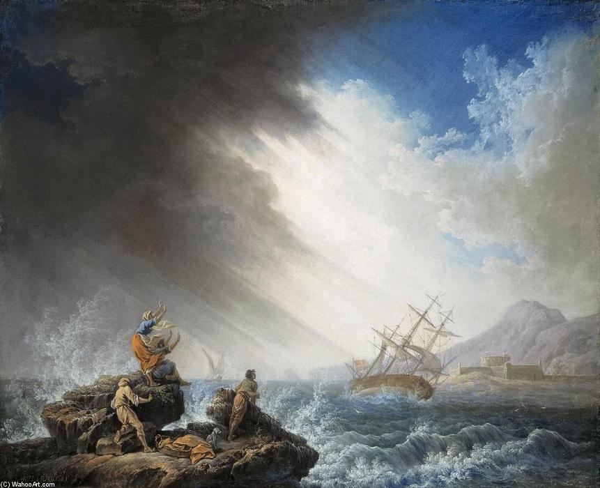 Ship-wreck — Pierre Jacques Volaire